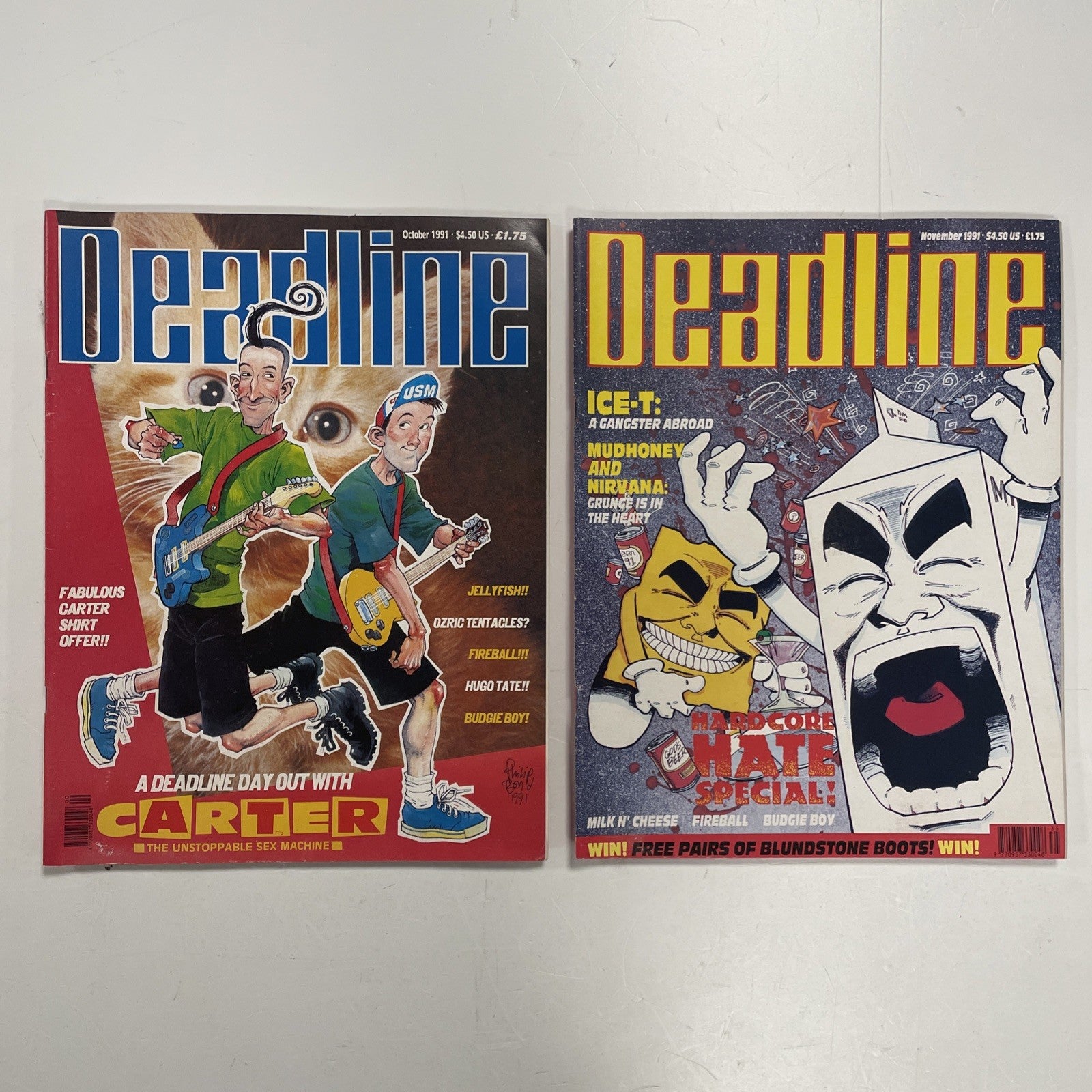 22 issues Deadline #5-9 #14-22 #24 & More 1989 Reader Copies **16