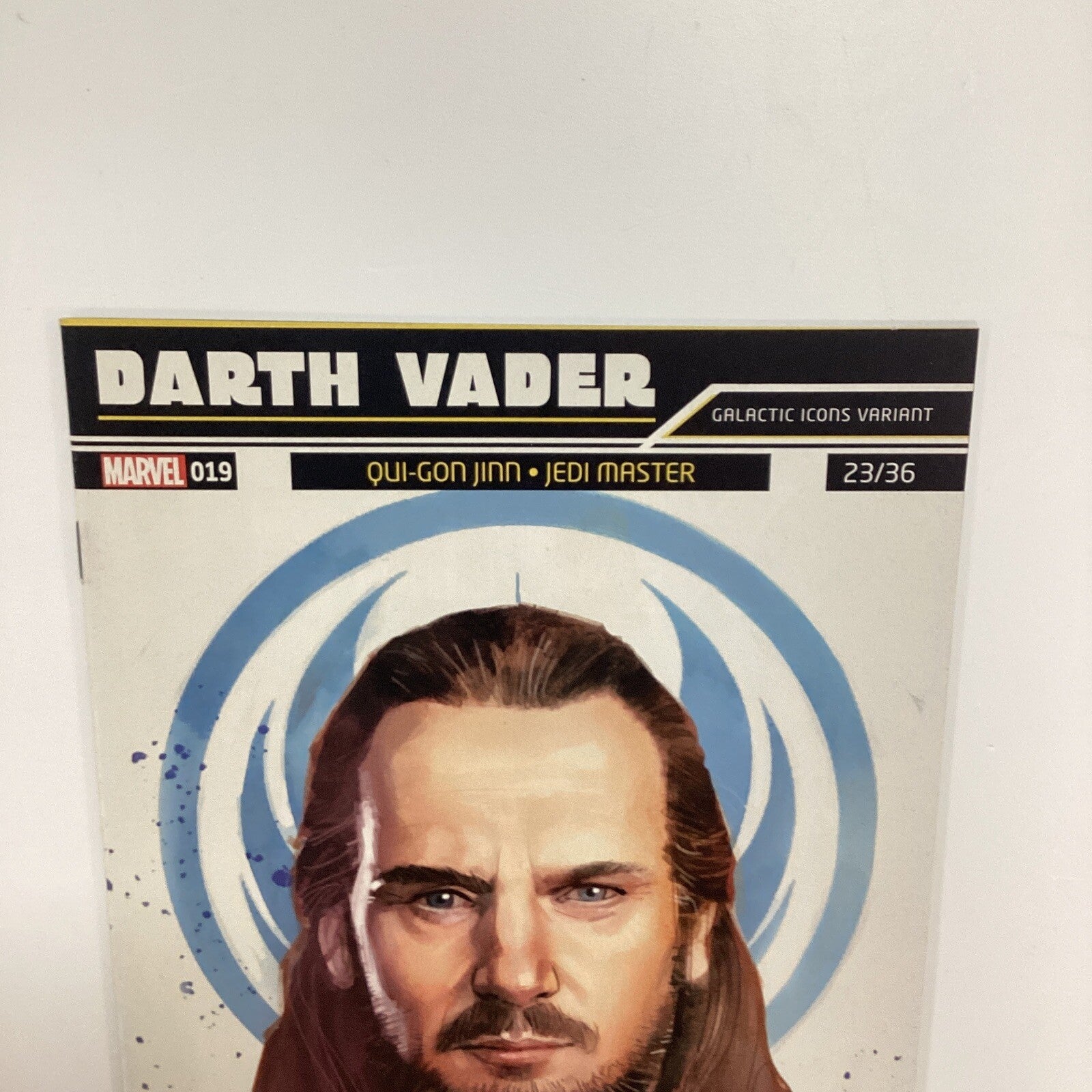 Star Wars Darth Vader #19 2017 Qui-Gon Jinn Galactic Icons Variant2