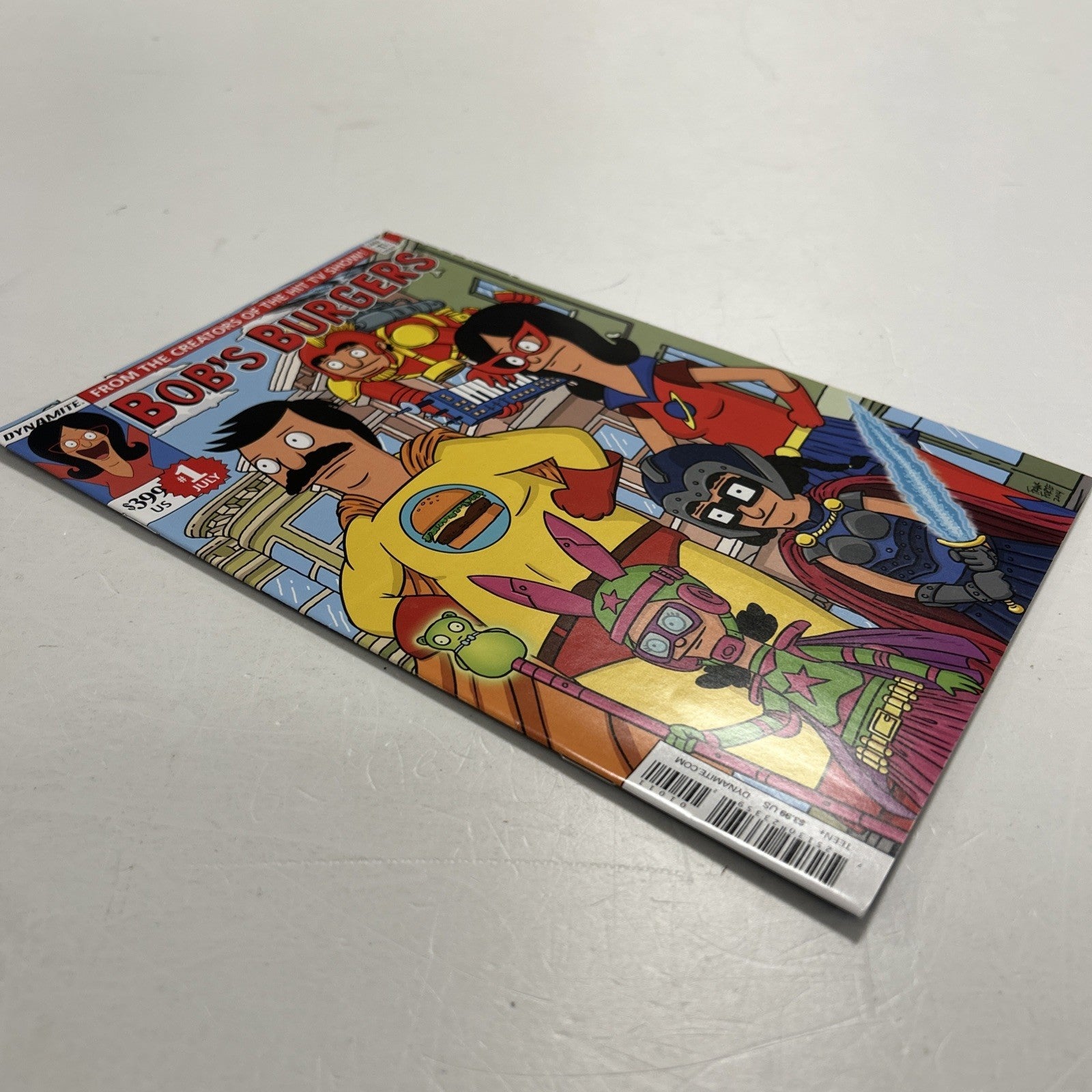 Bob's Burgers #1 2015 VF+ Superhero Variant3
