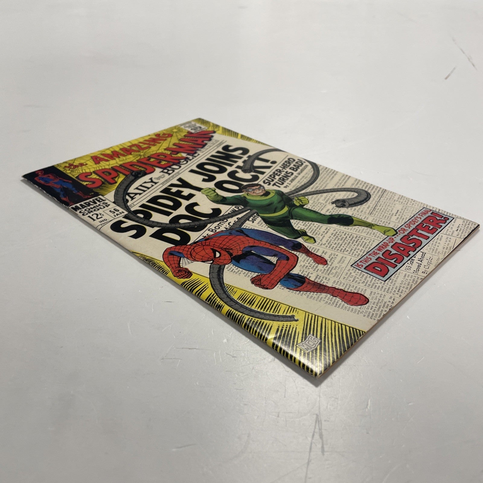 Amazing Spider-Man #56 1968 VF- 1st Appearance of Captain Stacy *See Description3