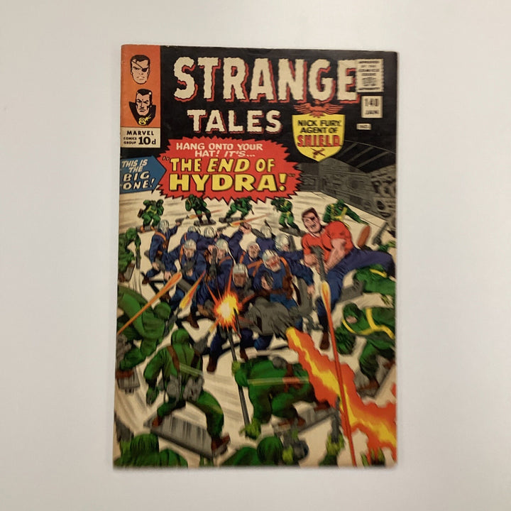 Strange Tales #140 1966 VG/FN Pence copy **pen on rear of cover0