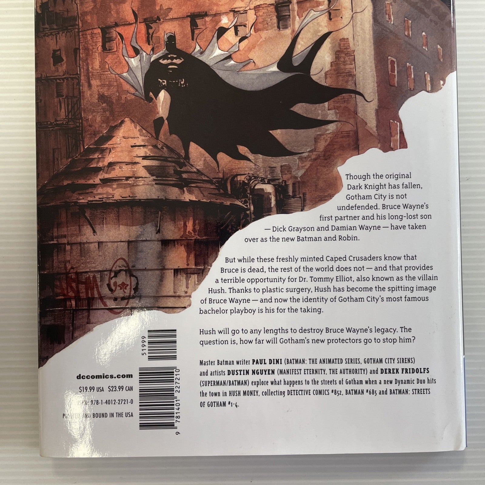 Batman Streets of Gotham Hush Money 2010 HC Hardback Hardcover Graphic Novel6