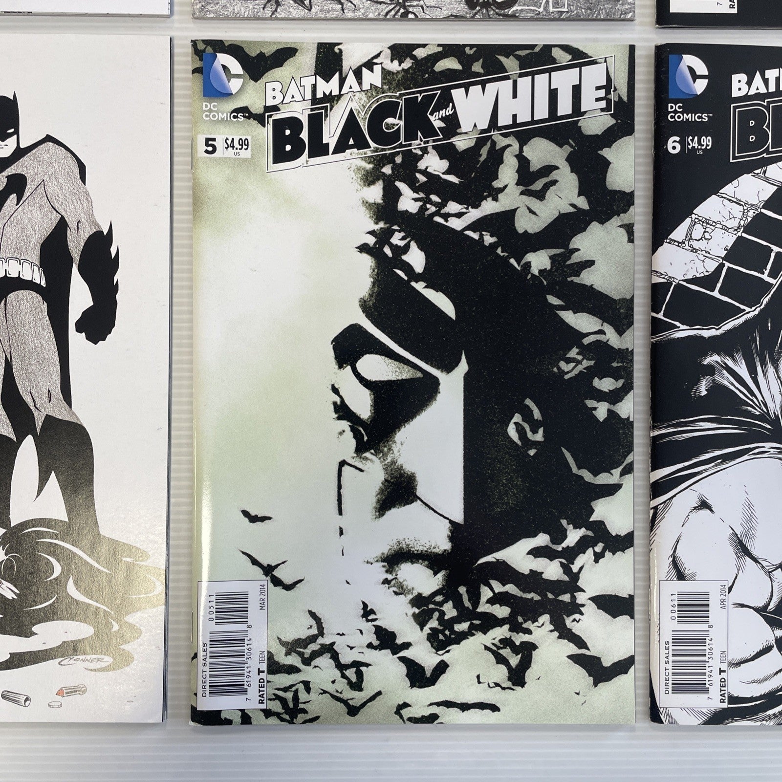 Batman Black & White #1-6 2020 NM Complete Set **#1 blank/sketch variant5