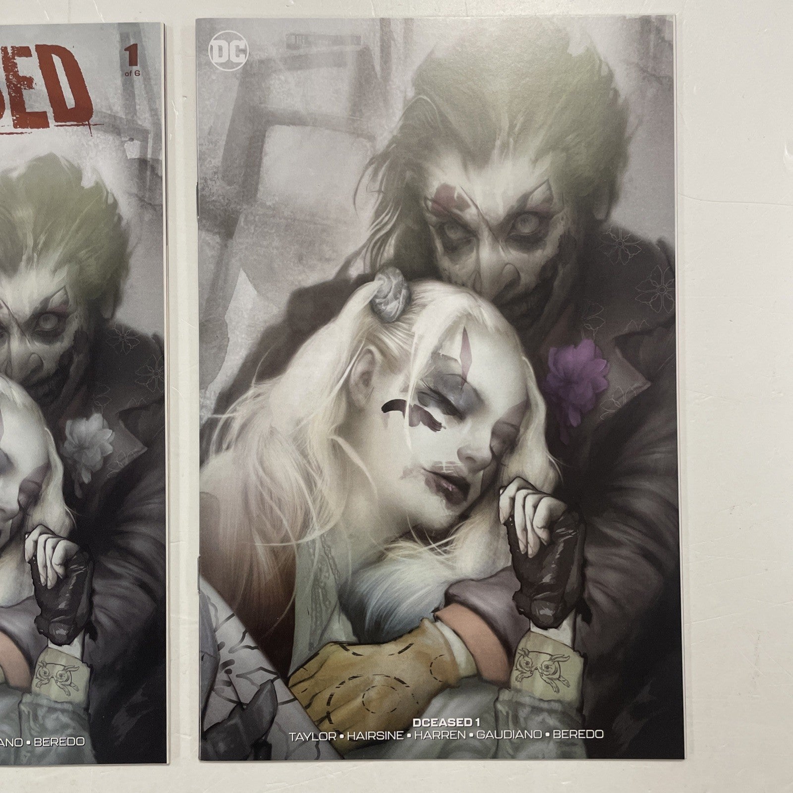 DCeased #1 2019 NM Dan Quintana Joker & Harley Trade Dress & Minimal Variant2