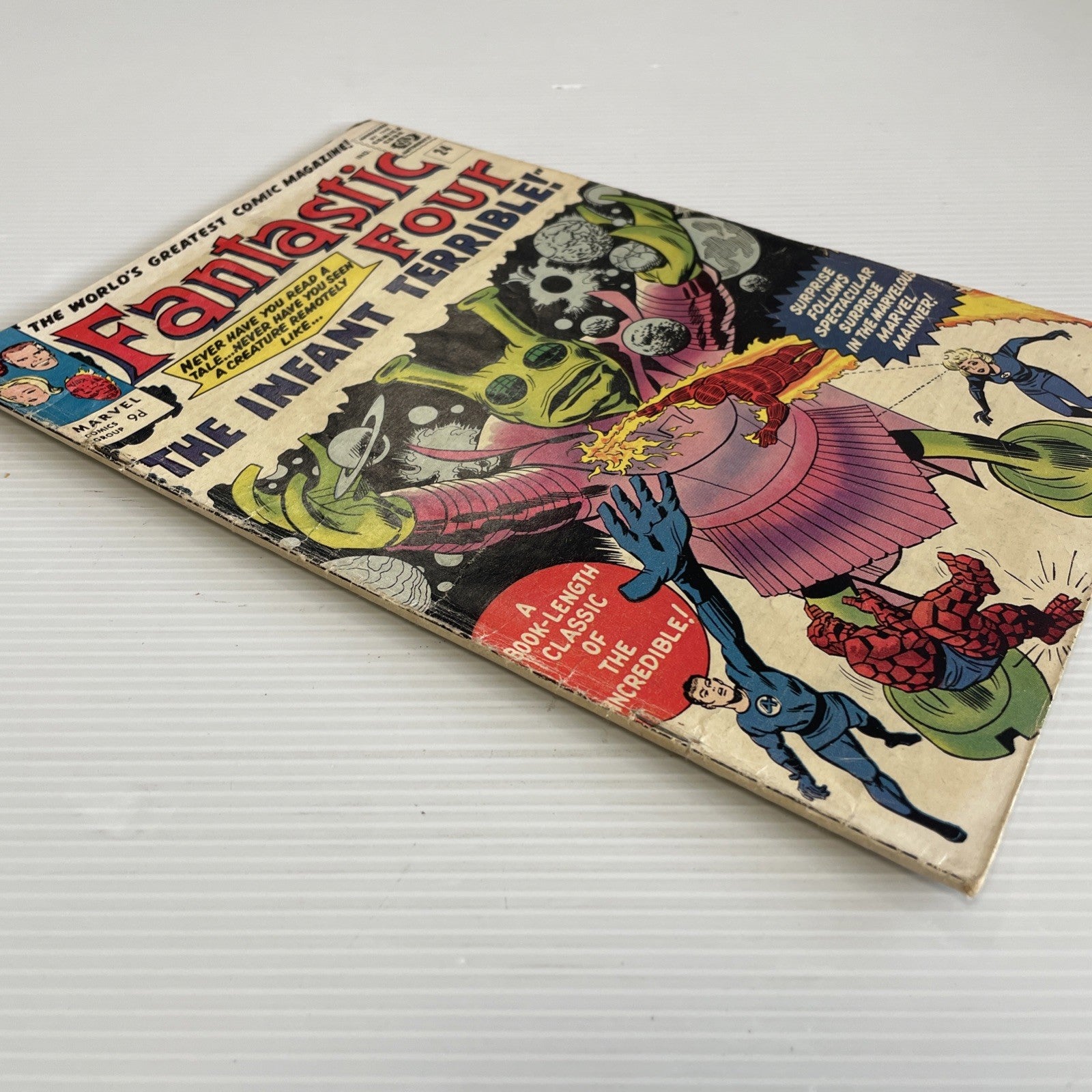 Fantastic Four #24 1964 GD/VG 1st Appearance of Infant Terrible Pence Copy3