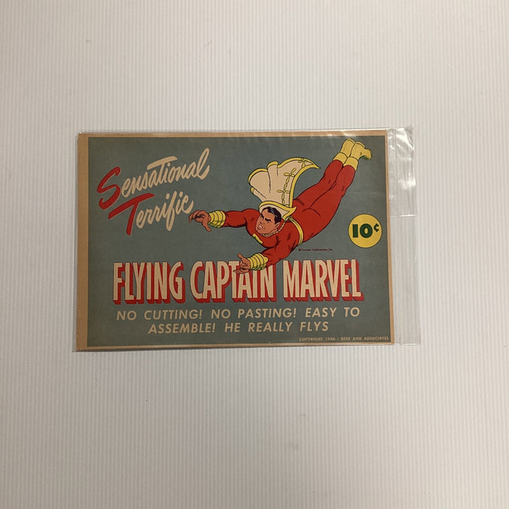 Flying Captain Marvel Reed And Associates 1944 (Sun Damage) Fawcett Publications0
