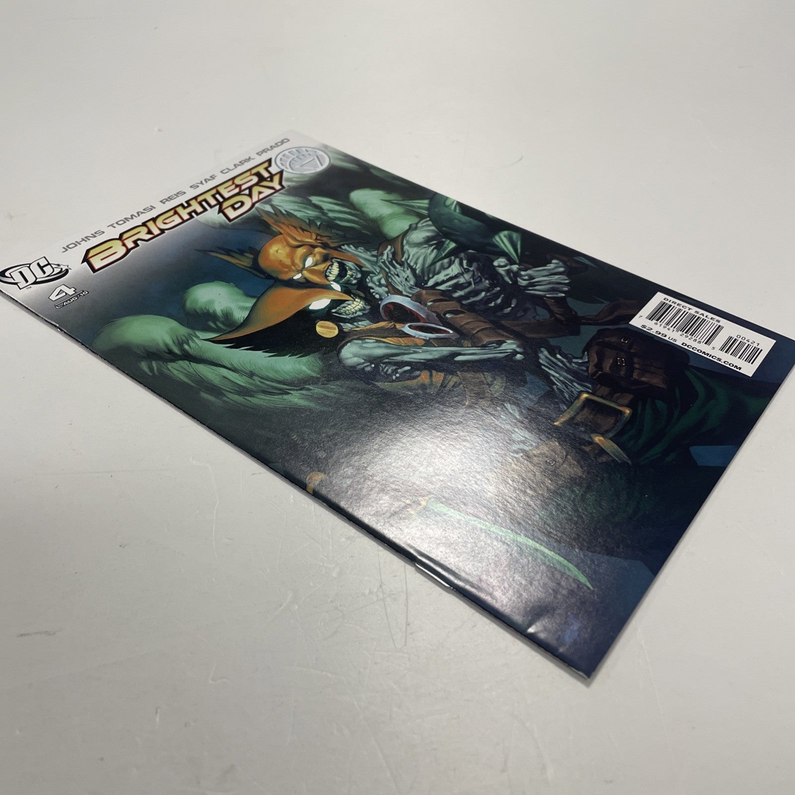 Brightest Day #4 2010 NM 1st Appearance Jackson Hyde 2nd Aqualad Ivan Reis Varia3