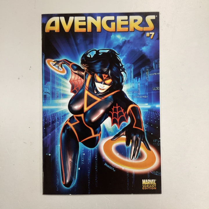 Avengers #7 2011 1:15 Brandon Peterson Tron Variant0