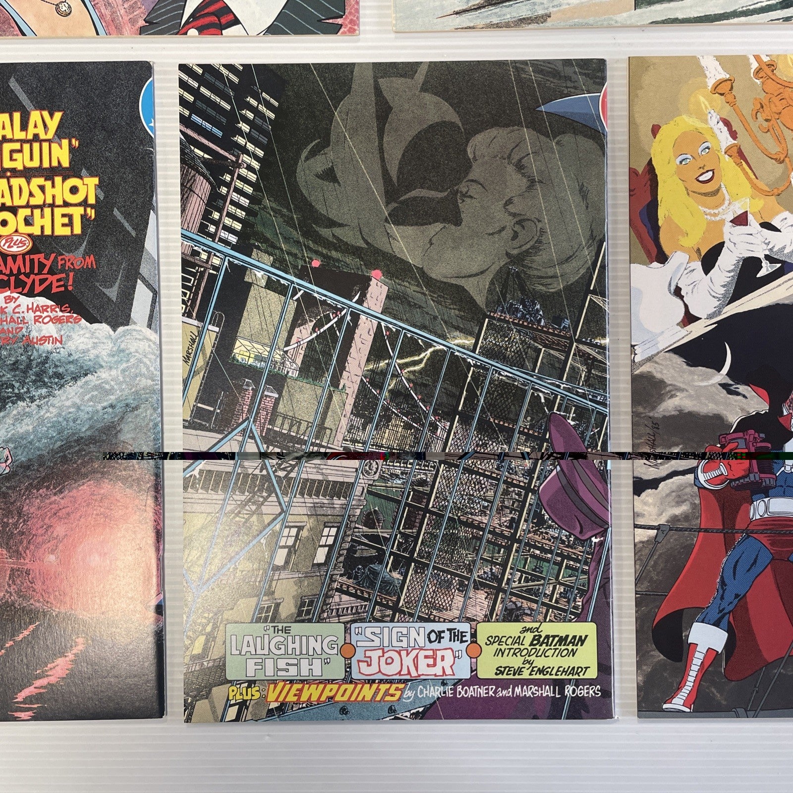 Shadow of The Batman #1-5 1985 Complete Set Reprints Classic Stories11