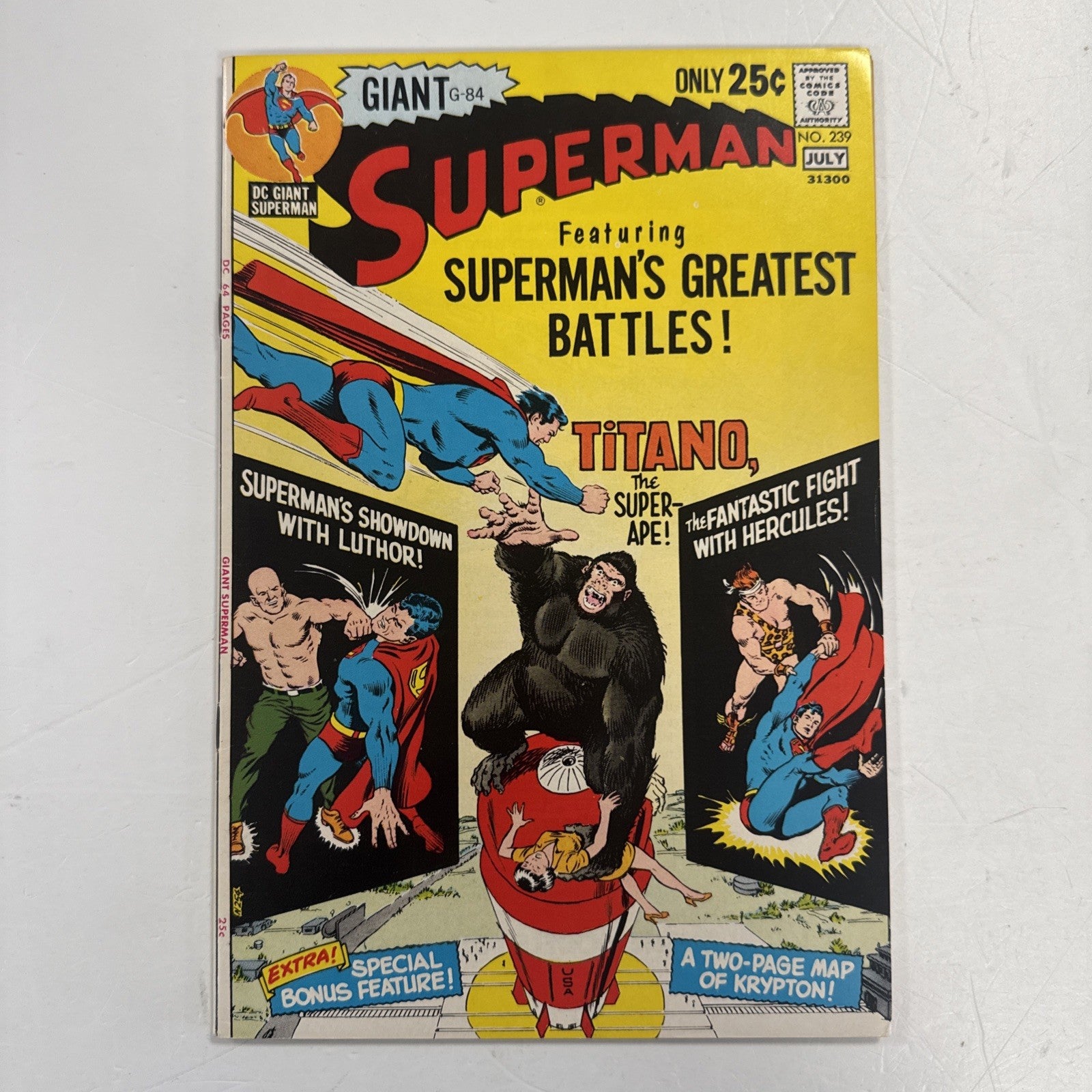Superman #239 1971 VF-0