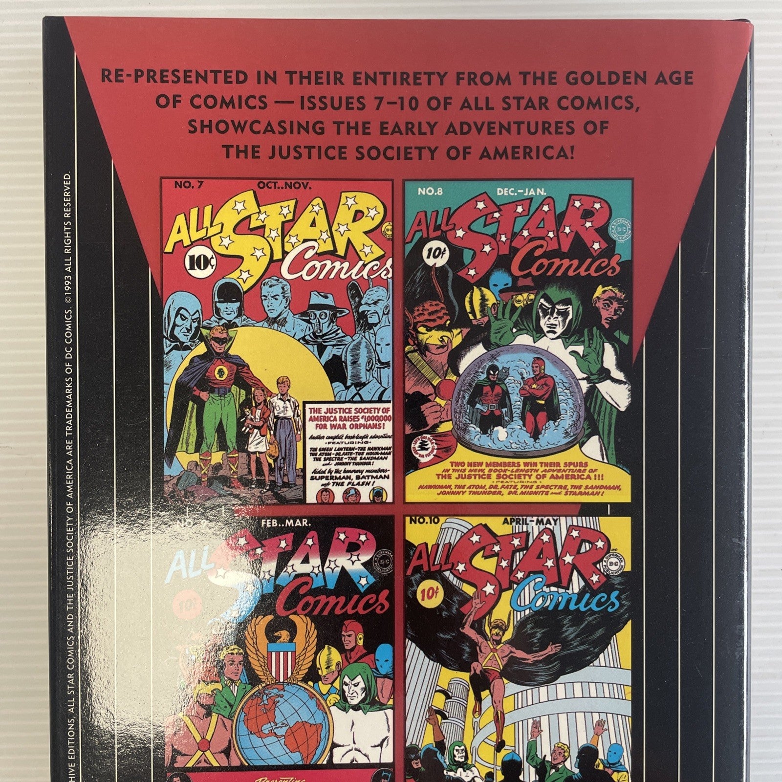 All Star Comics Archives Vol 2 DC Comics HC Graphic Novel5