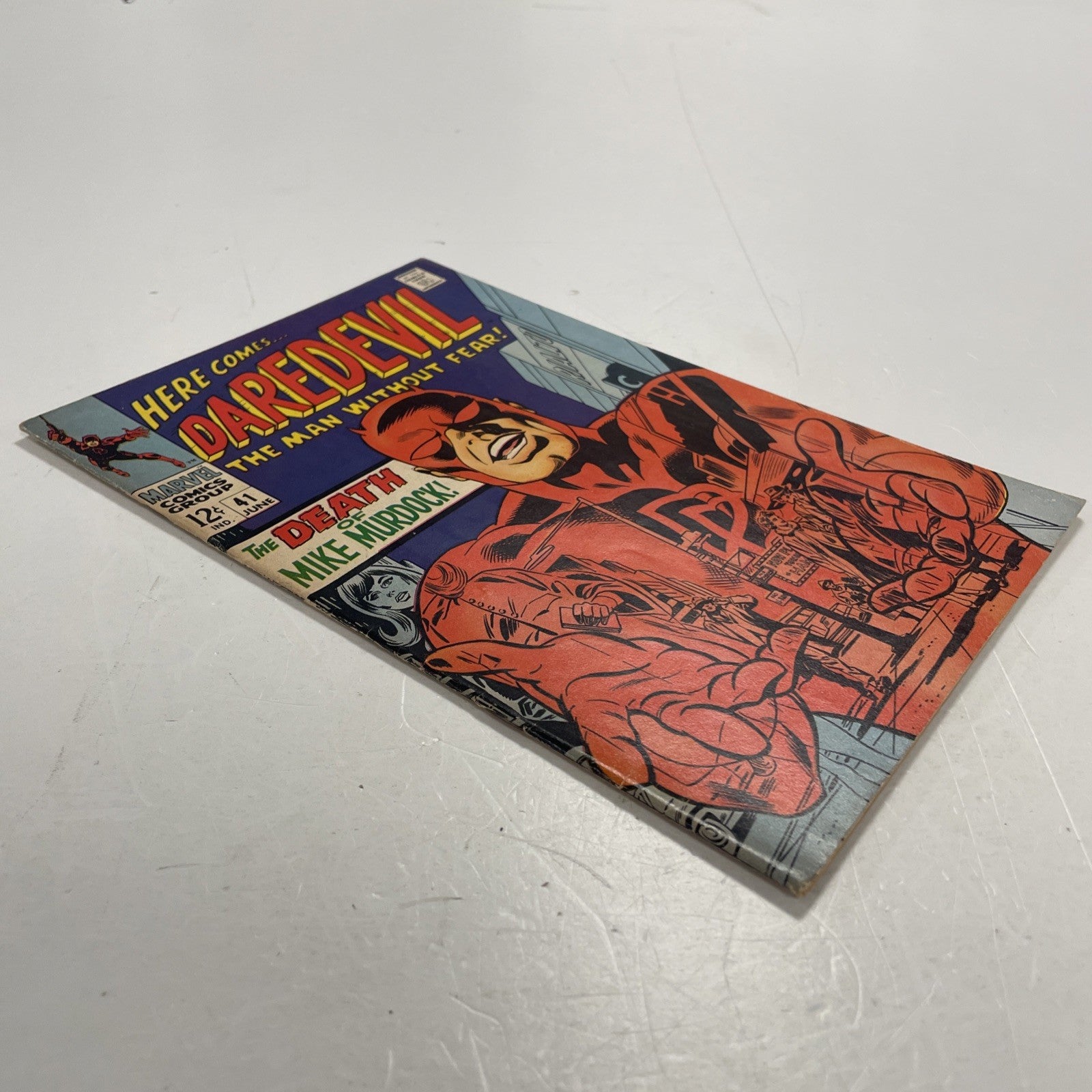 Daredevil #41 1968 FN- Pence Stamp3