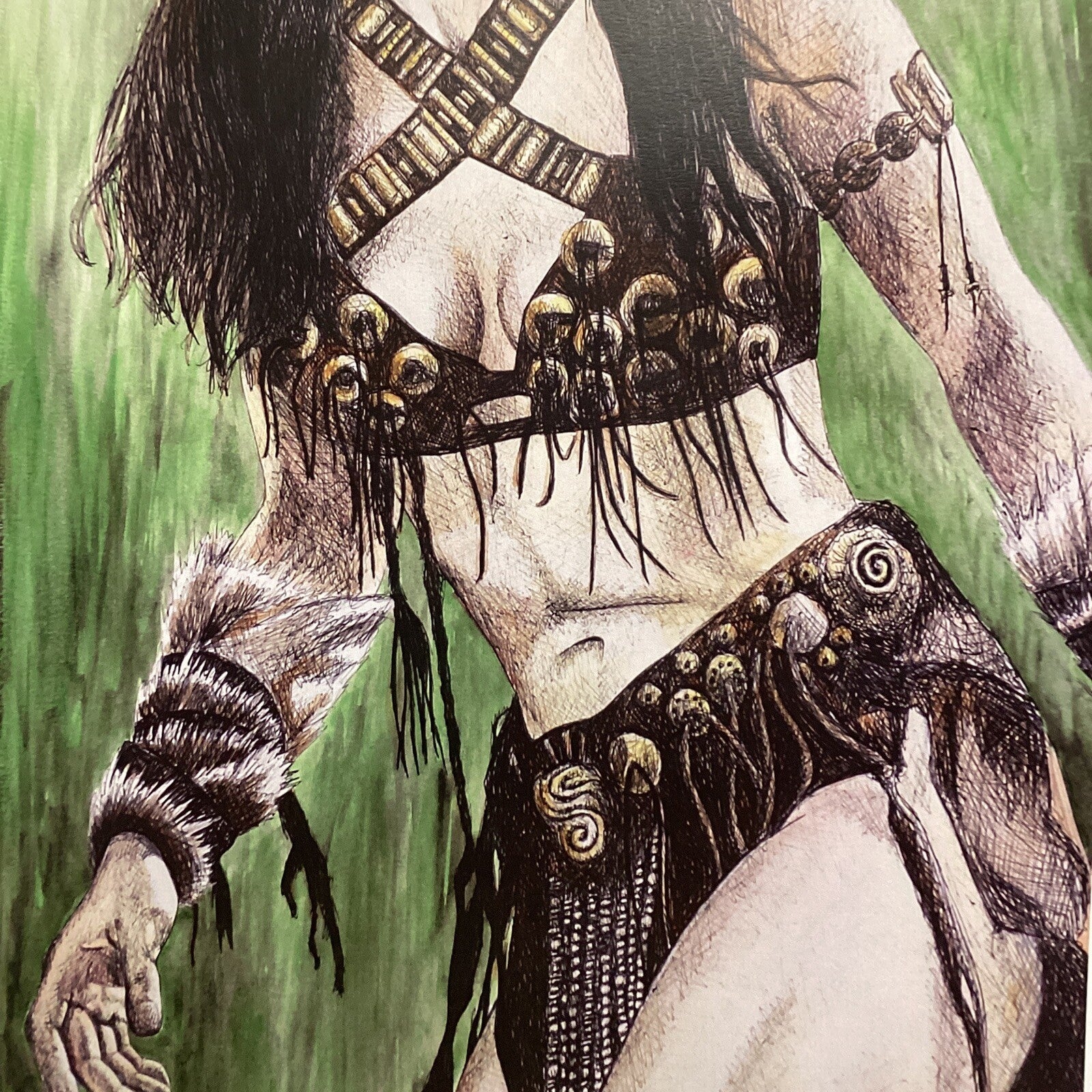 Xena Signed Art Print by Becky Knapp5