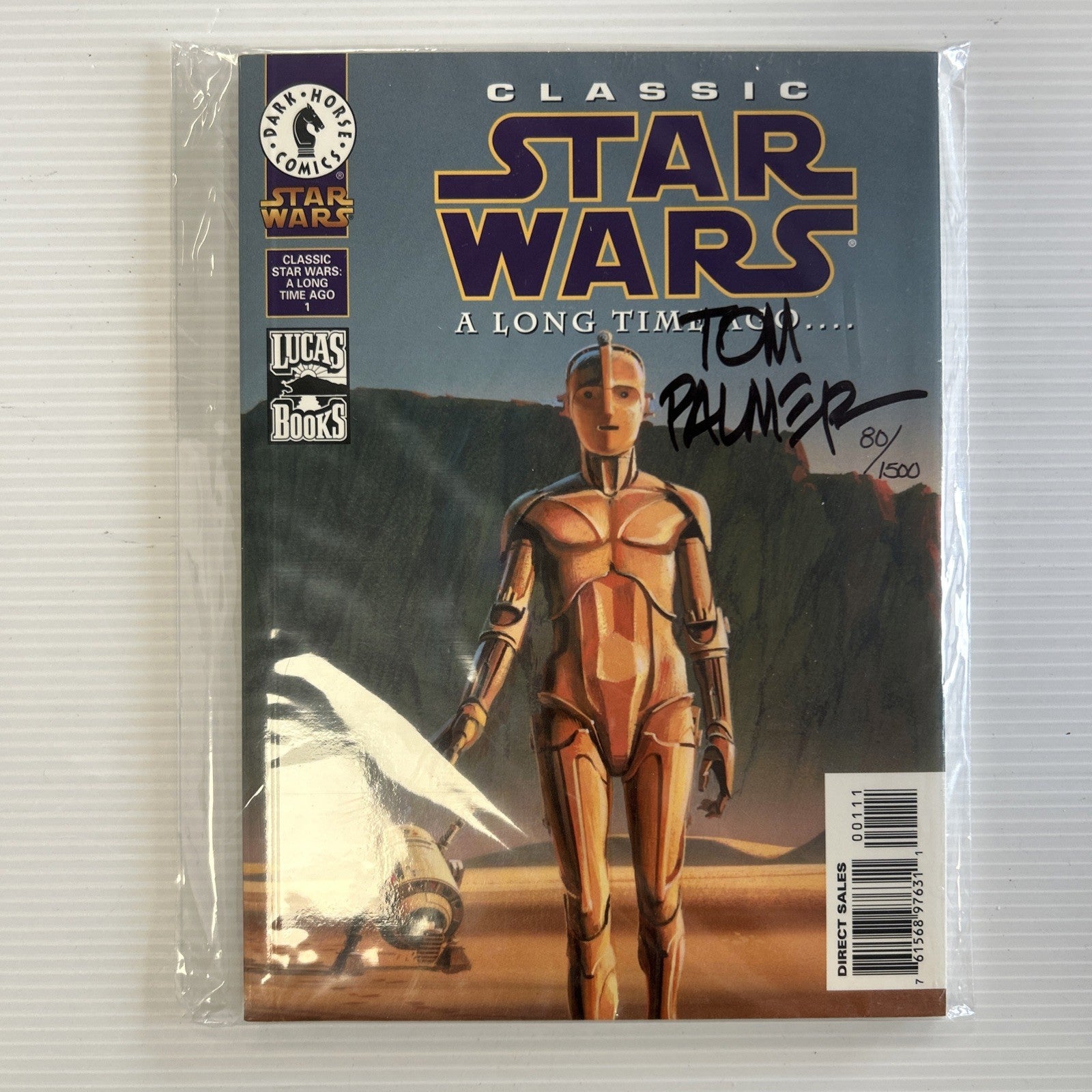 Classic Star Wars: A Long Time Ago #1 1999 Signed by Tom Palmer Dynamic Forces0