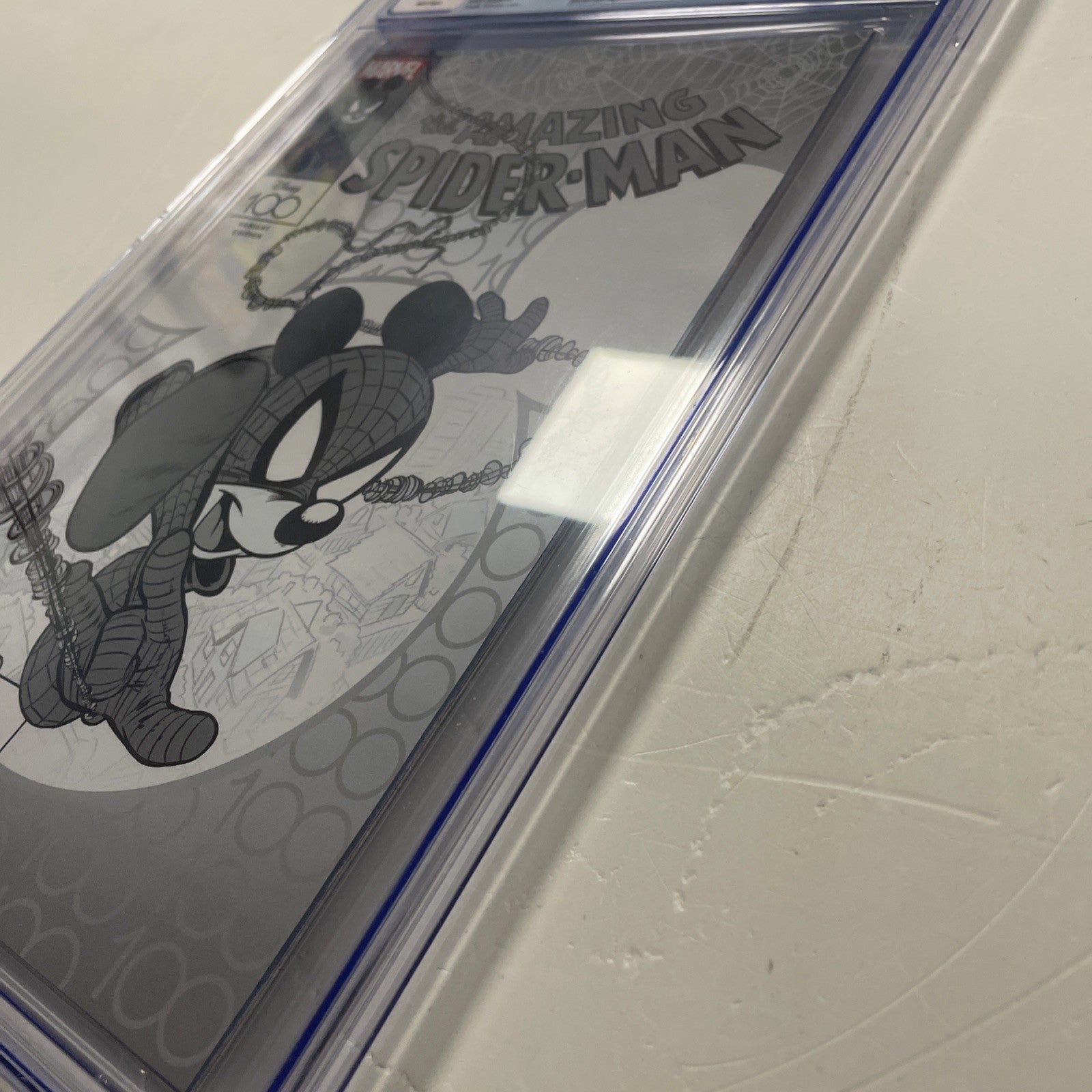 Amazing Spider-man #35 2023 CGC 9.6 Sciarrone 1:100 Disney 100 Mickey Sketch....7