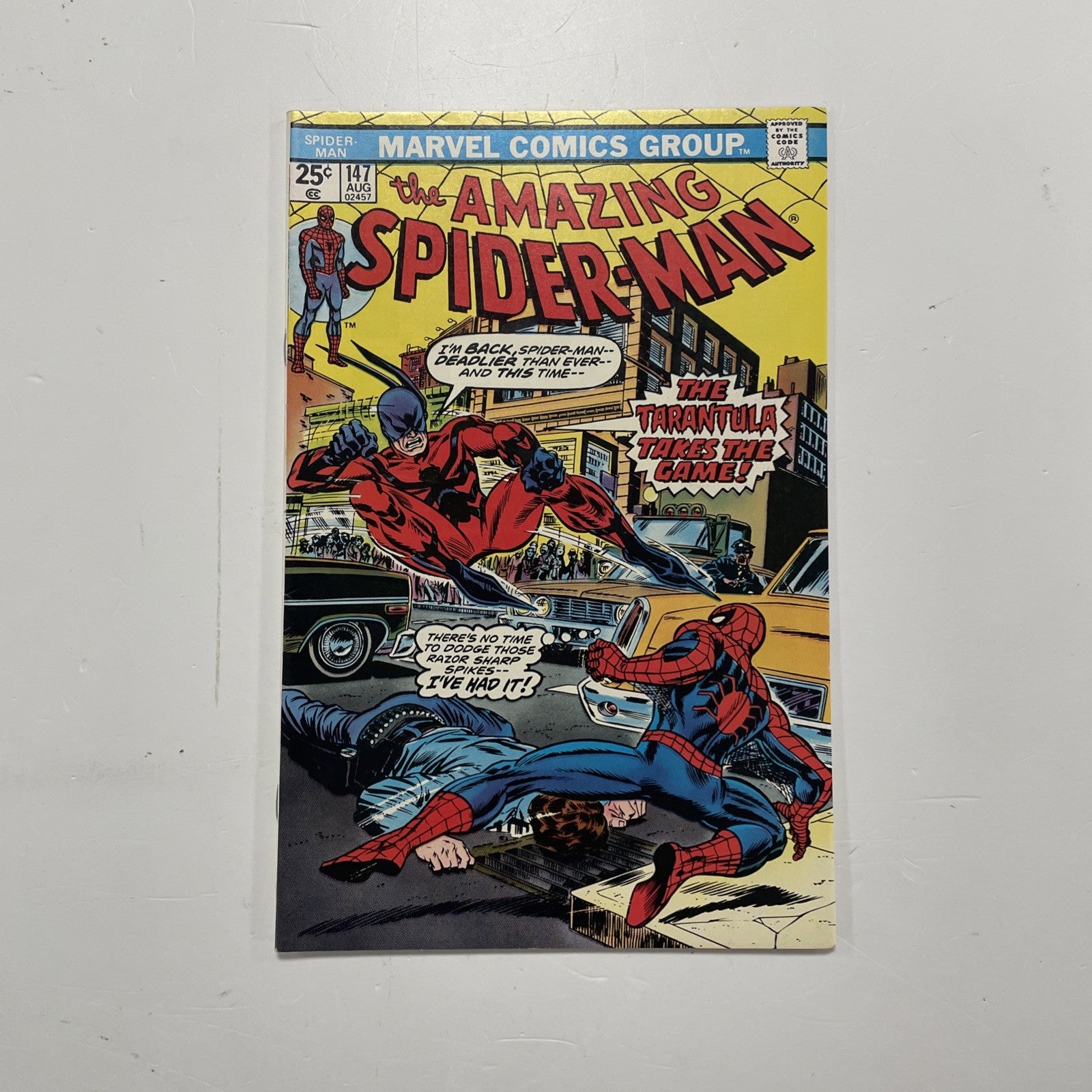 Amazing Spider-Man #147 1975 VF+0