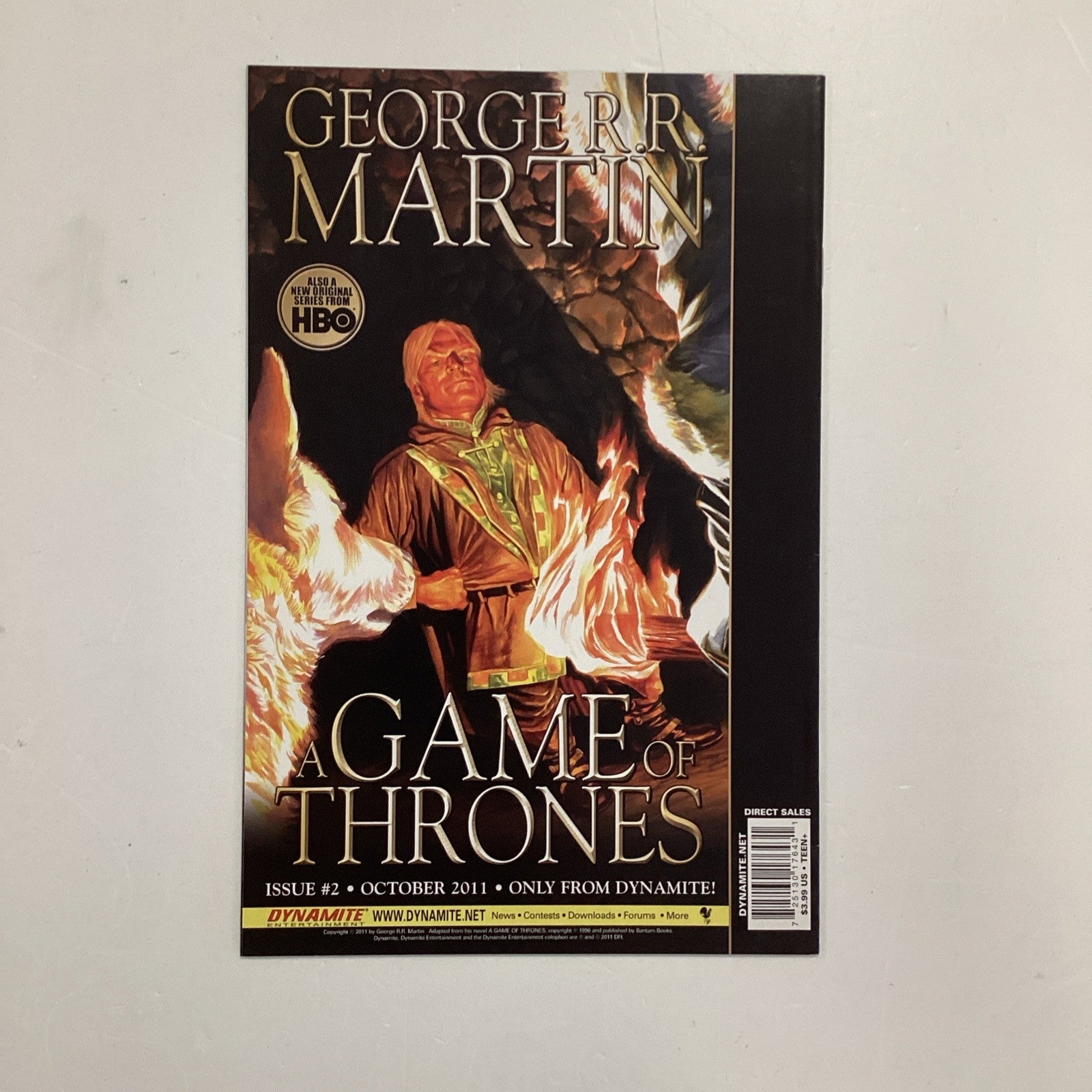 A Game Of Thrones #1 2011 VF George R. R. Martin Dynamite Entertainment4