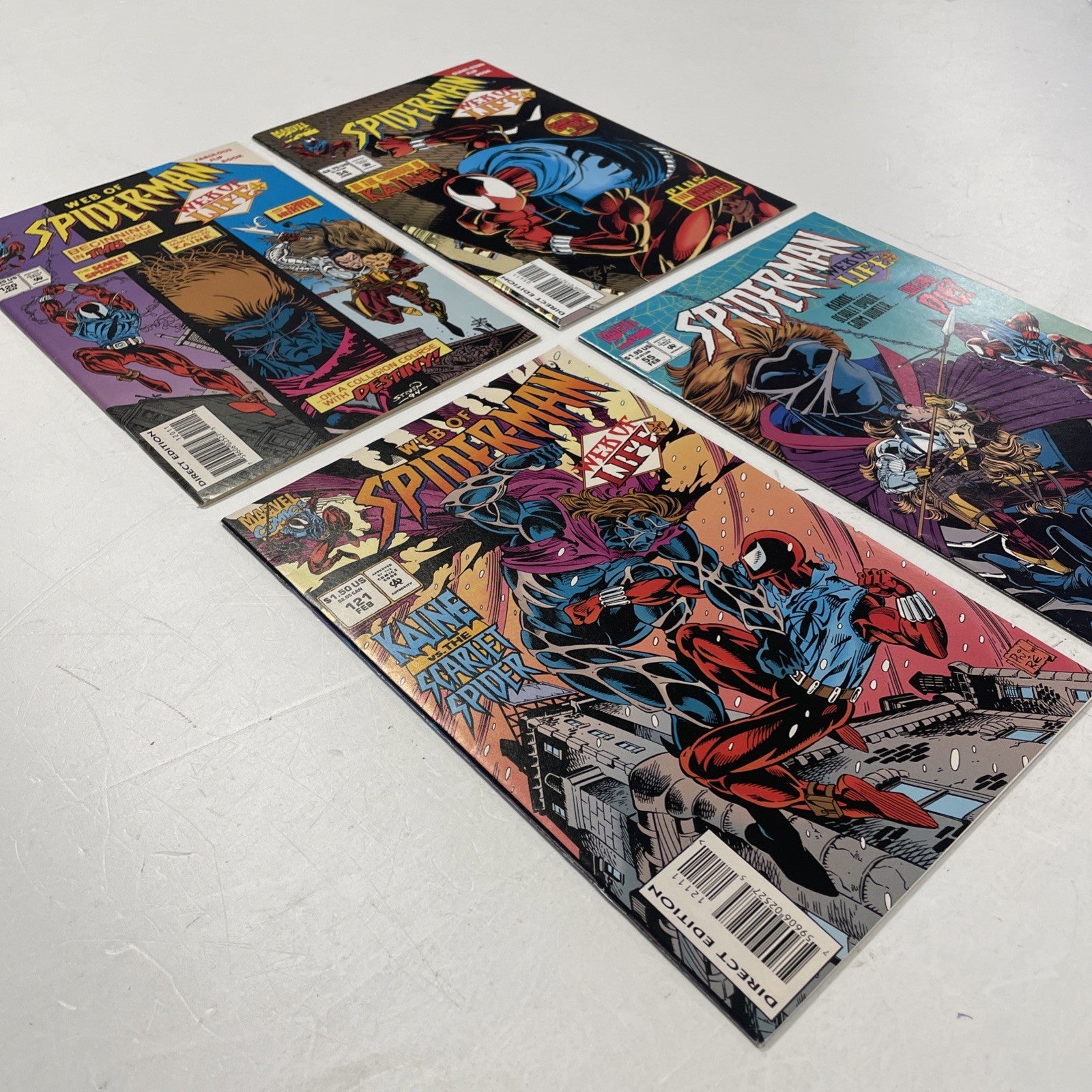 Spider-Man: Web of Life #1-4 1995 Complete Set5