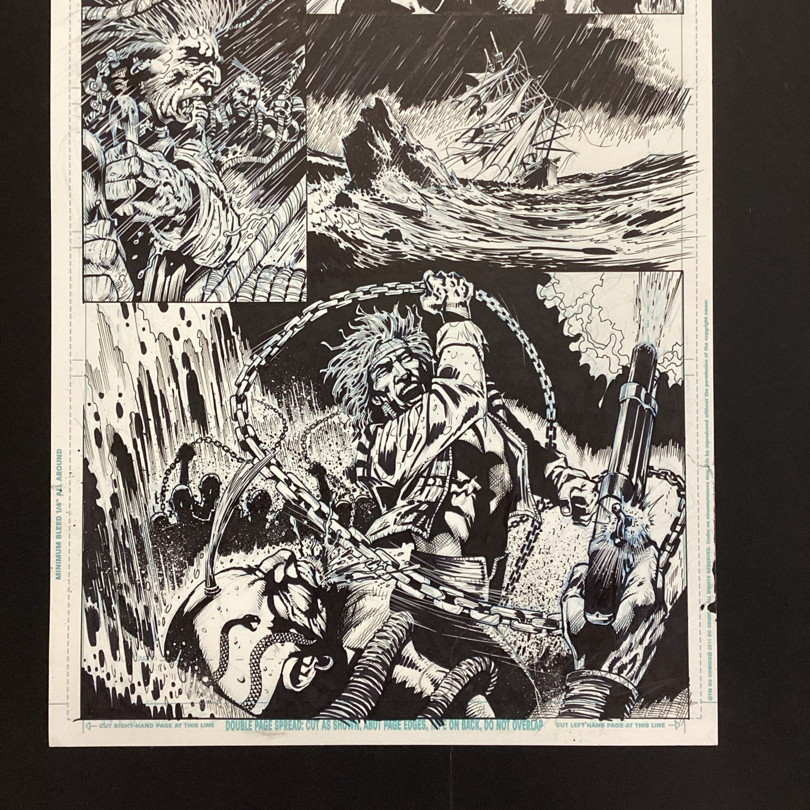 Original Artwork for Before Watchmen Page 31 By John Higgins *See Description2
