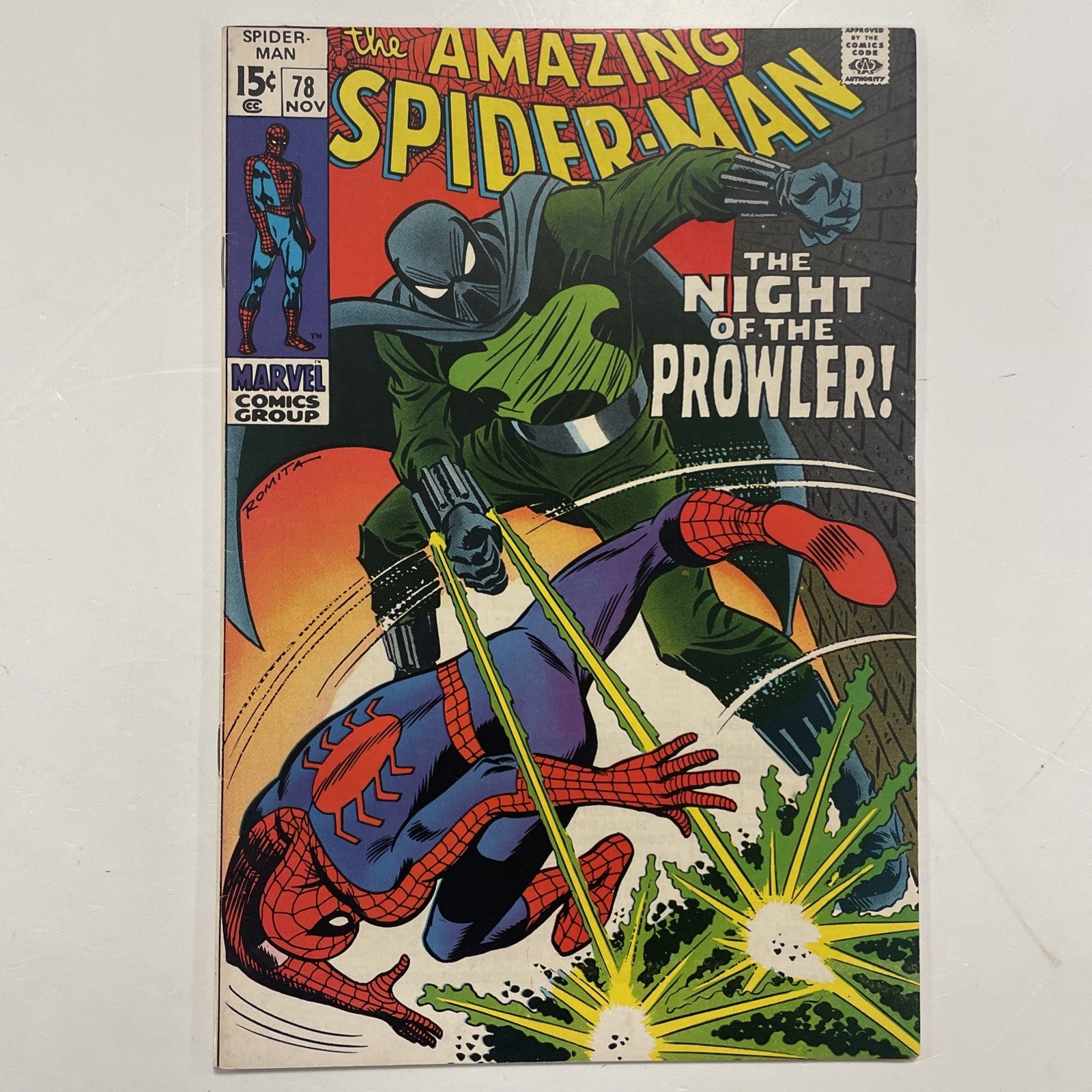 Amazing Spider-Man #78 1969 VF- 1st Appearance of The Prowler *See Description0