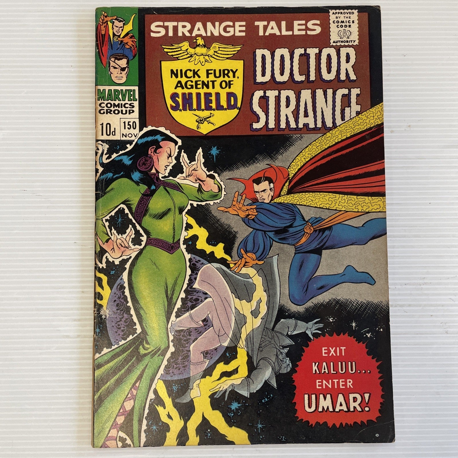 Strange Tales #150 1966 VG+ 1st Umar Pence Copy0