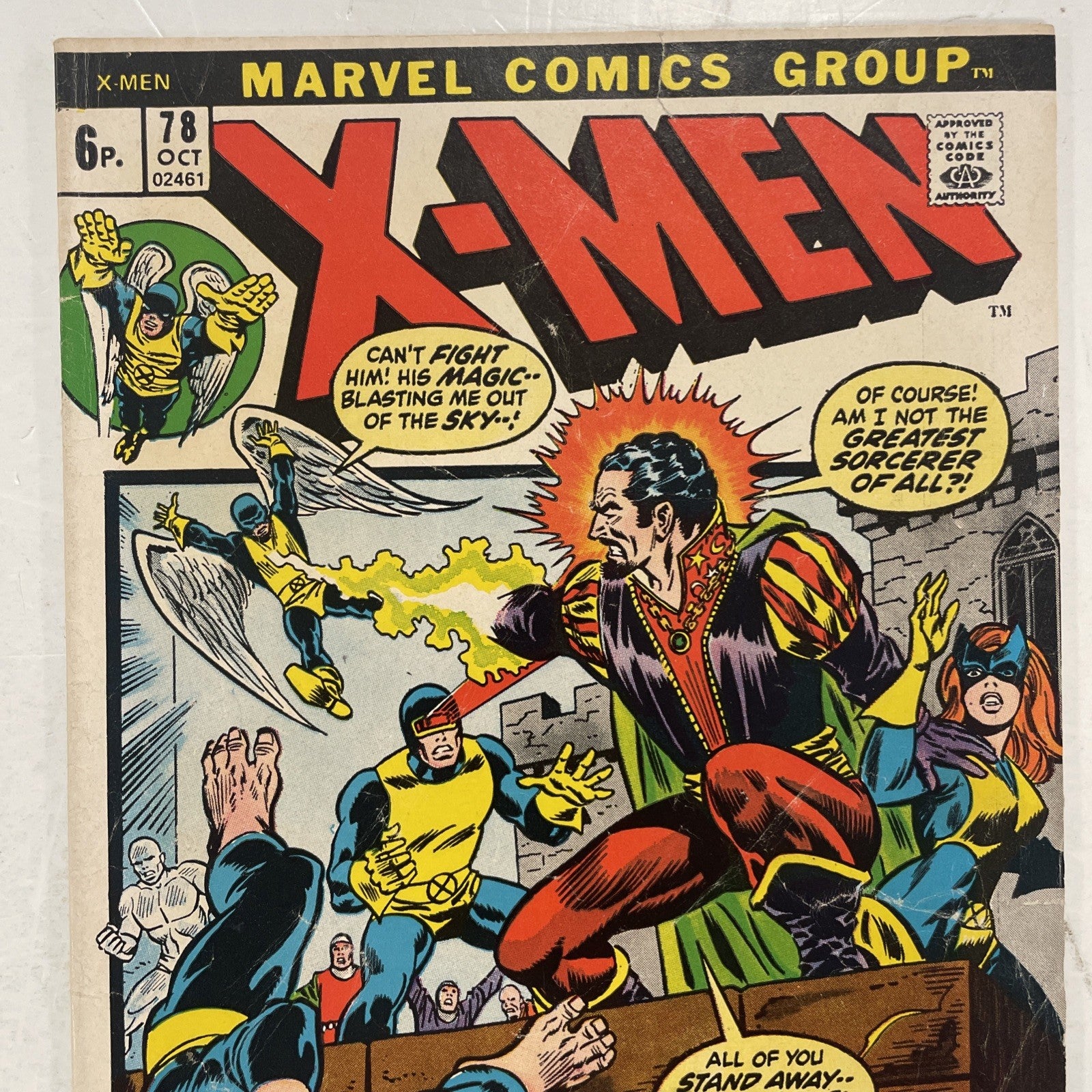 X-Men #78 1972 VG+ Pence Copy1