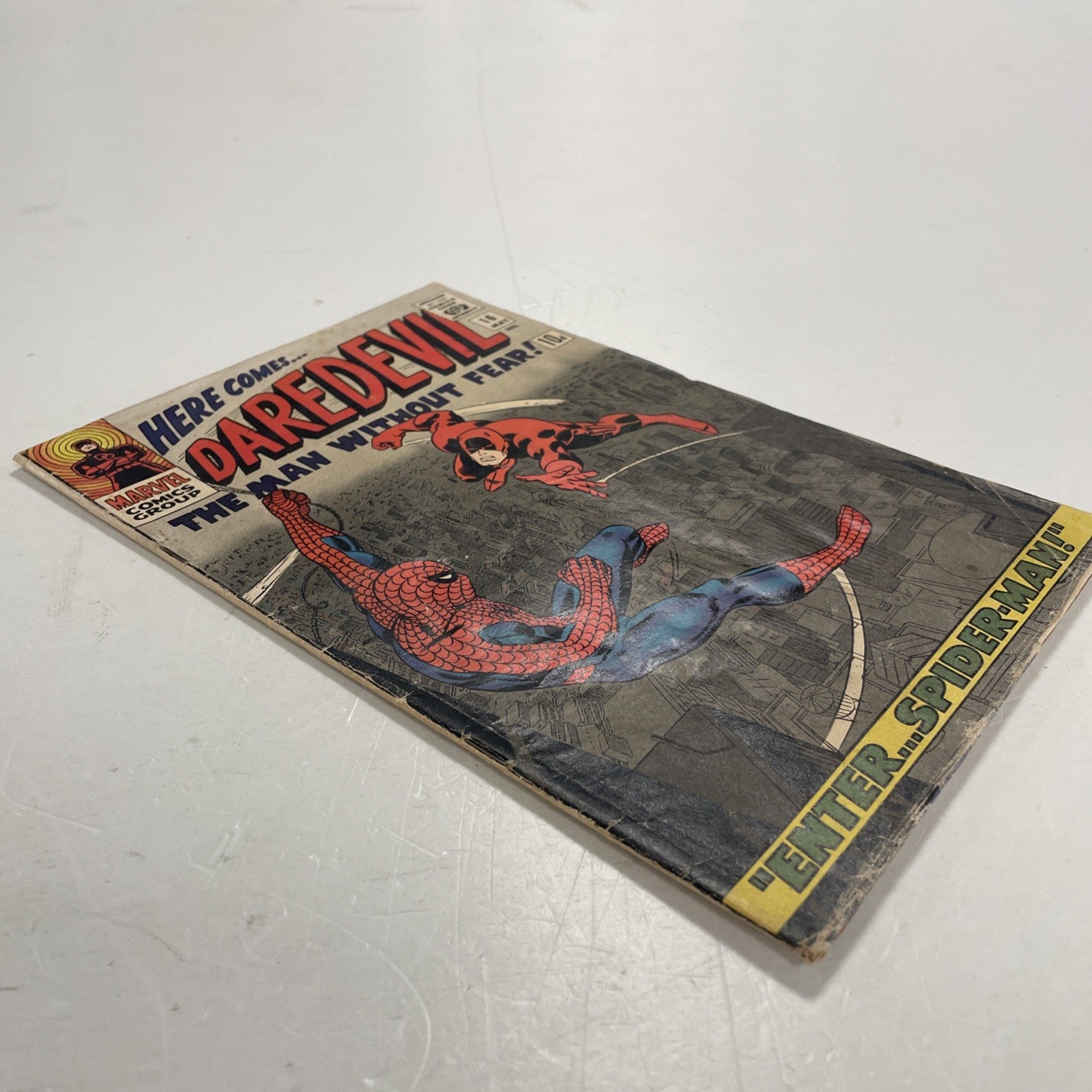 Daredevil #16 1966 VG- 1st John Romita Spider-Man Art3