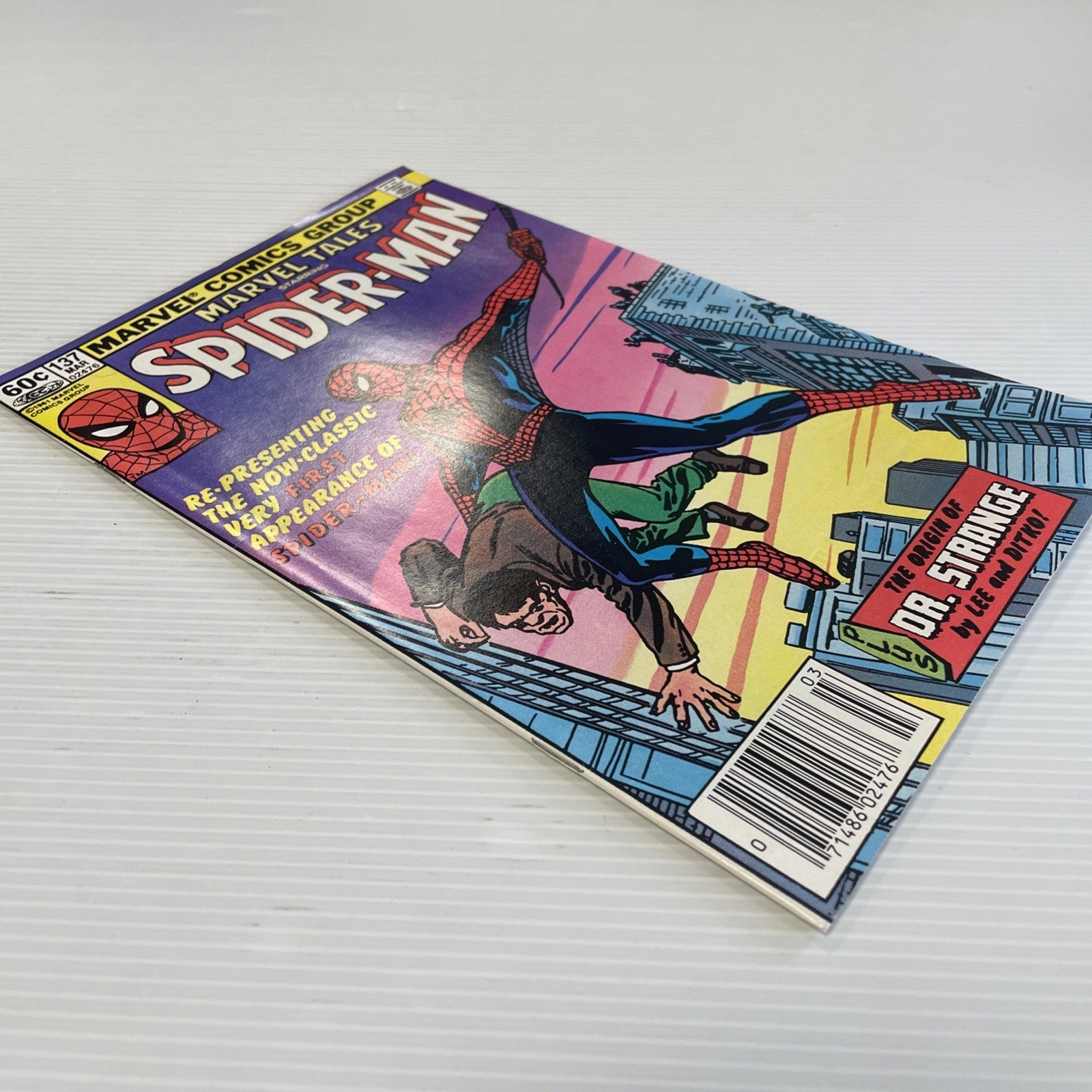 Marvel Tales #137 1992 VF/NM Newsstand Reprints Amazing Fantasy #153
