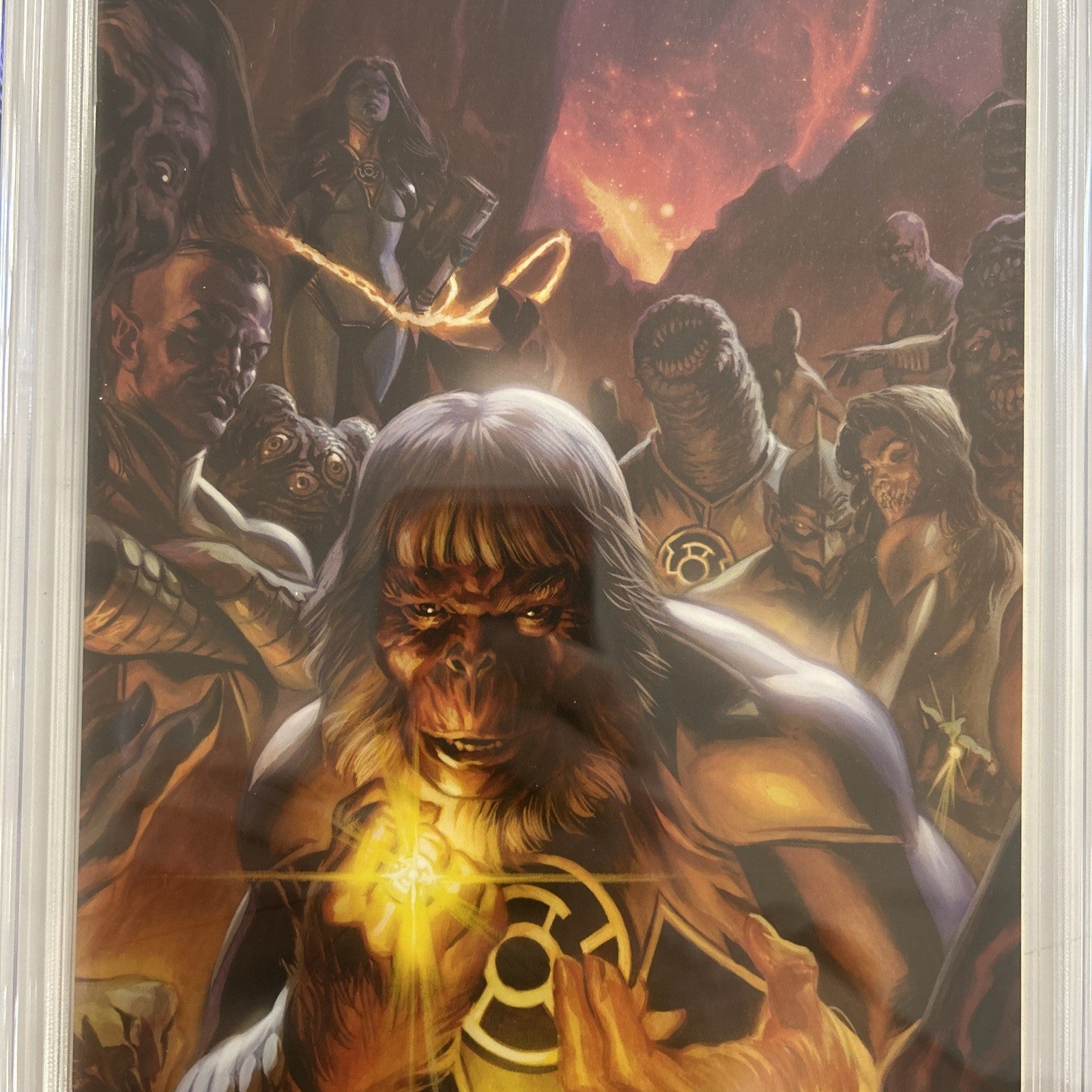 Planet of the Apes/Green Lantern #2 2017 CGC 9.8 Massafera 1:40 Virgin Variant3