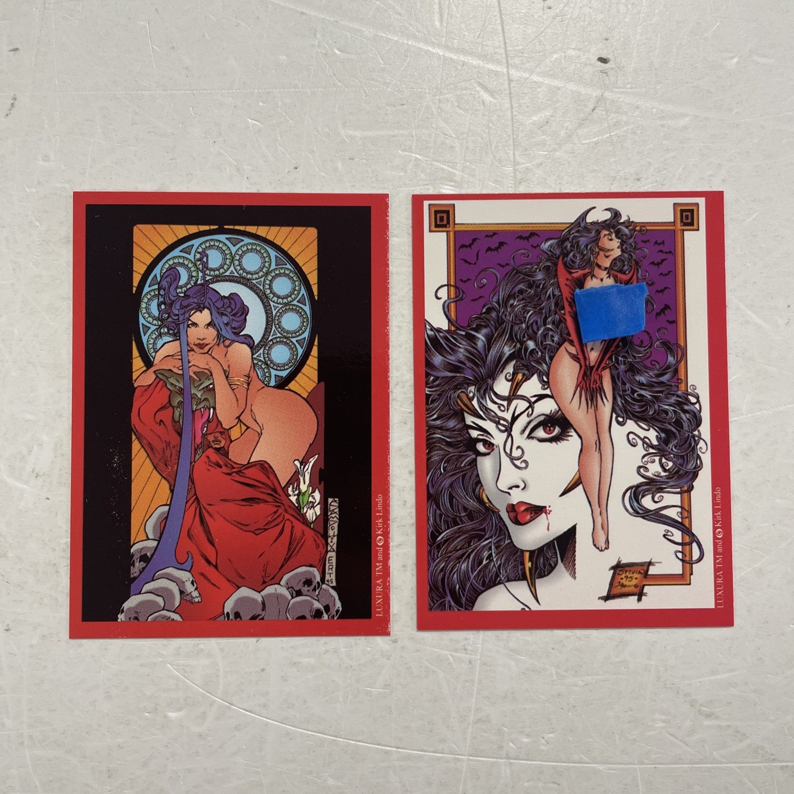 Kirk Lindo's Luxura Collection 1995 VF/NM Inc. Cards Brainstorm Comics9