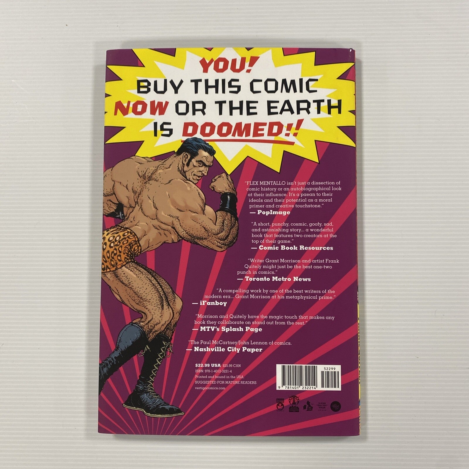 Flex Mentallo Man Of Muscle Mystery Deluxe Edition by Grant Morrison4