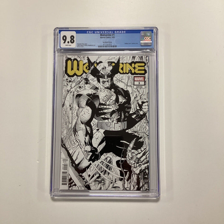 Wolverine #1 2020 CGC 9.8 Jim Lee 1:500 Hidden Gem Sketch Variant