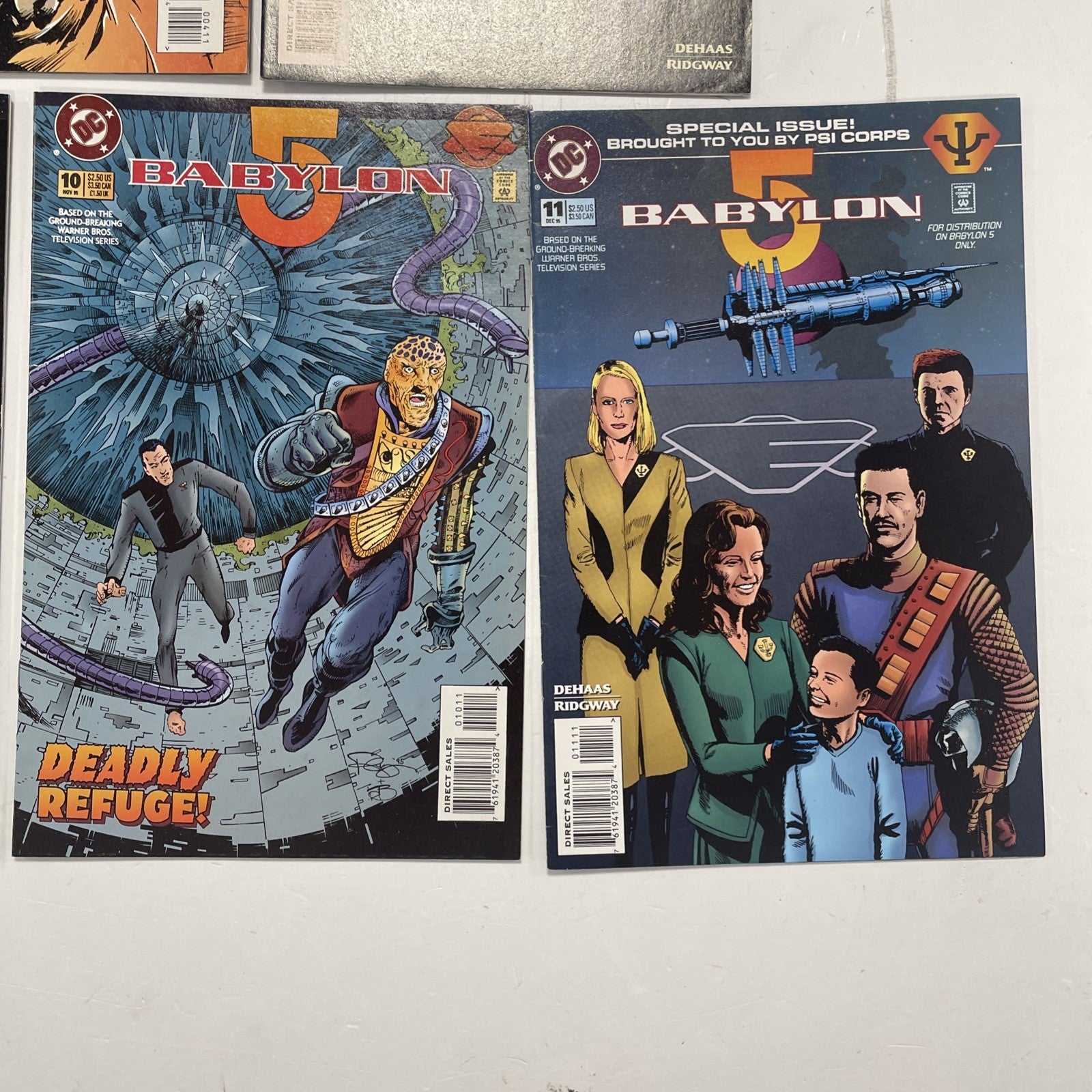 Babylon 5 #1-11 1995 Mid-High Grades Complete Comic Adaptation6