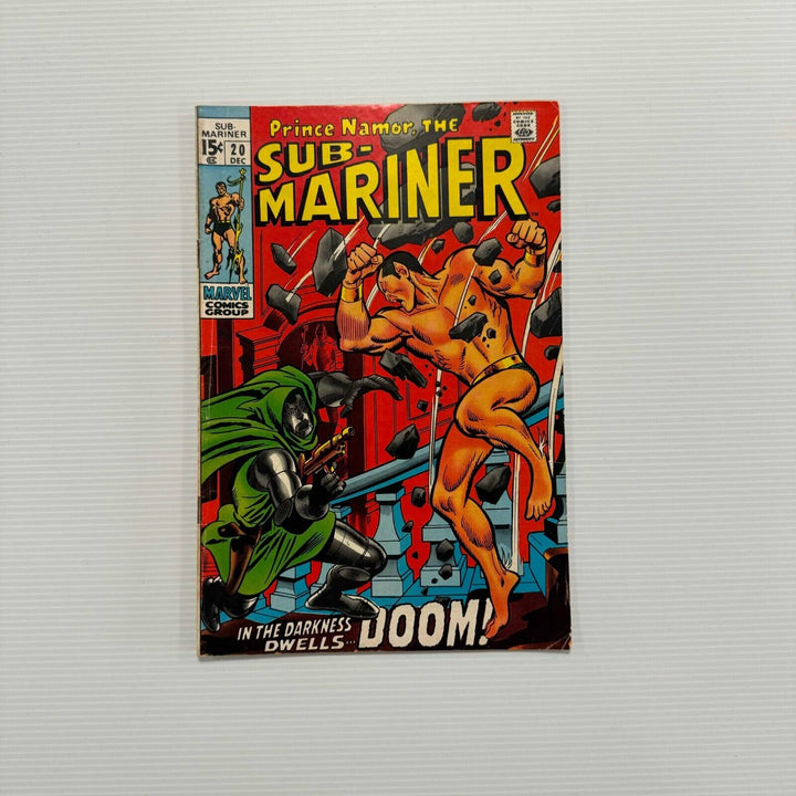 Sub-mariner #20 VG/FN 1970 Dr. Doom VS Namor Cent Copy