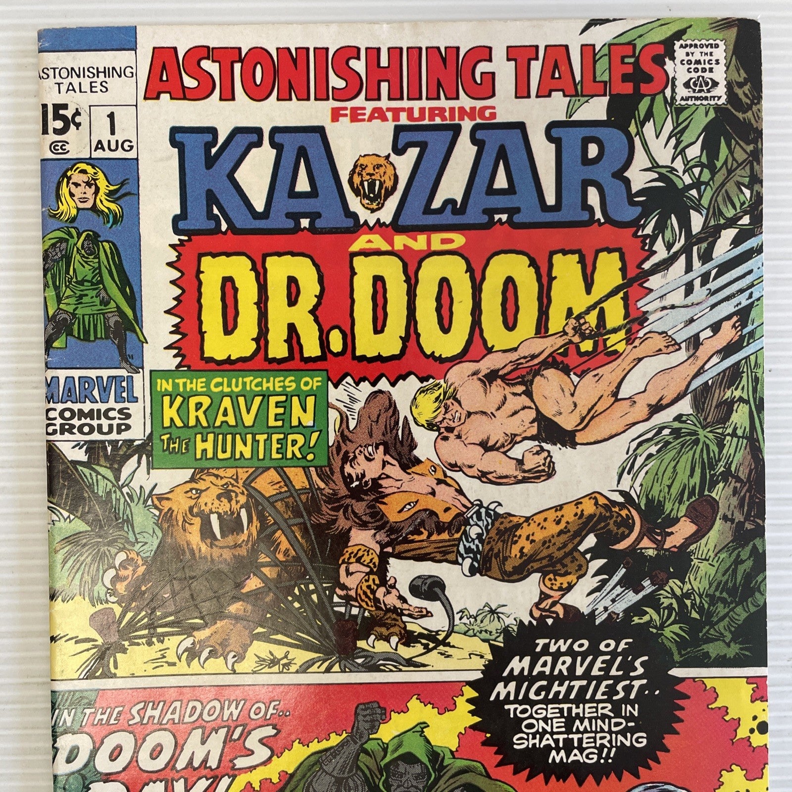 Astonishing Tales #1 1970 FN+ Ka-Zar & Dr. Doom1