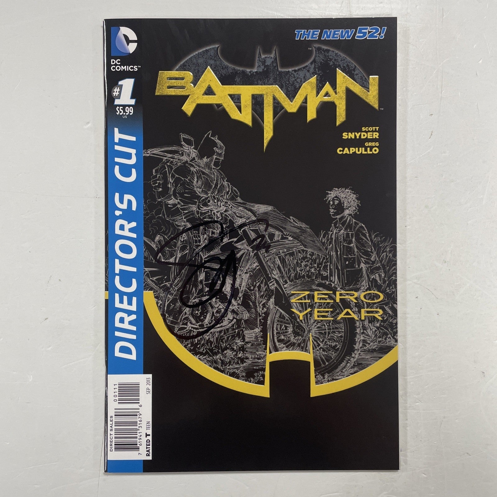 Batman Endgame #1 2016  Directors Cut Signed by Scott Snyder0