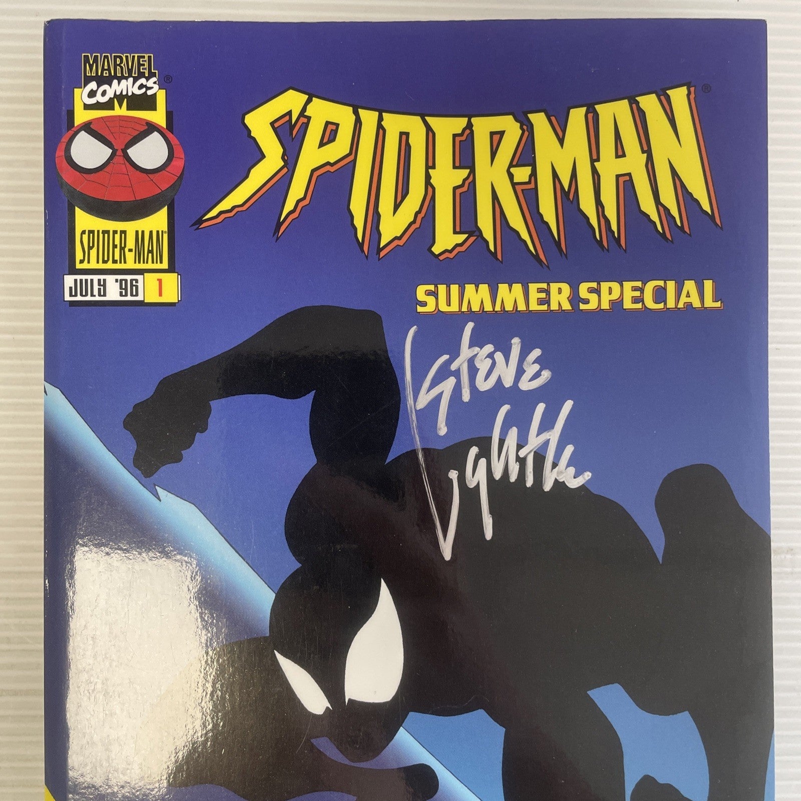 Spiderman Summer Special 1 1996 Signed By Steve Lighter Autograph1