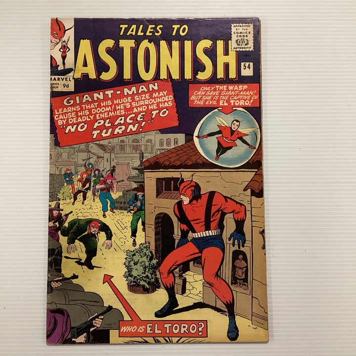 Tales To Astonish #54 1964 GD/VG 1st Appearance El Toro Pence *SEE DESCRIPTION