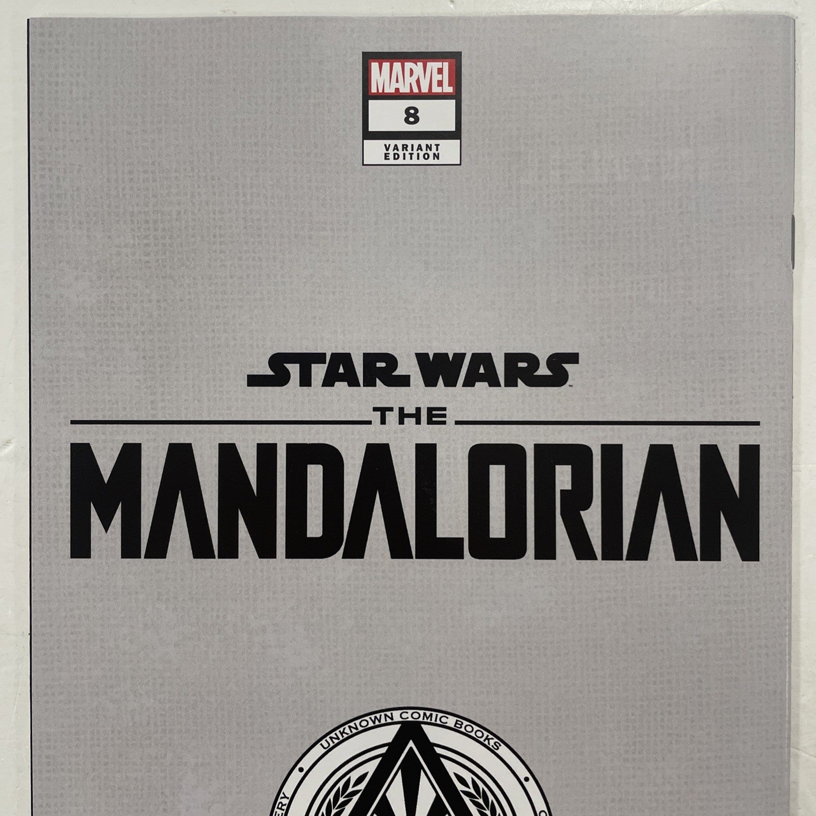 Star Wars: The Mandalorian #8 2023 NM Signed By David Nakayama Variant6