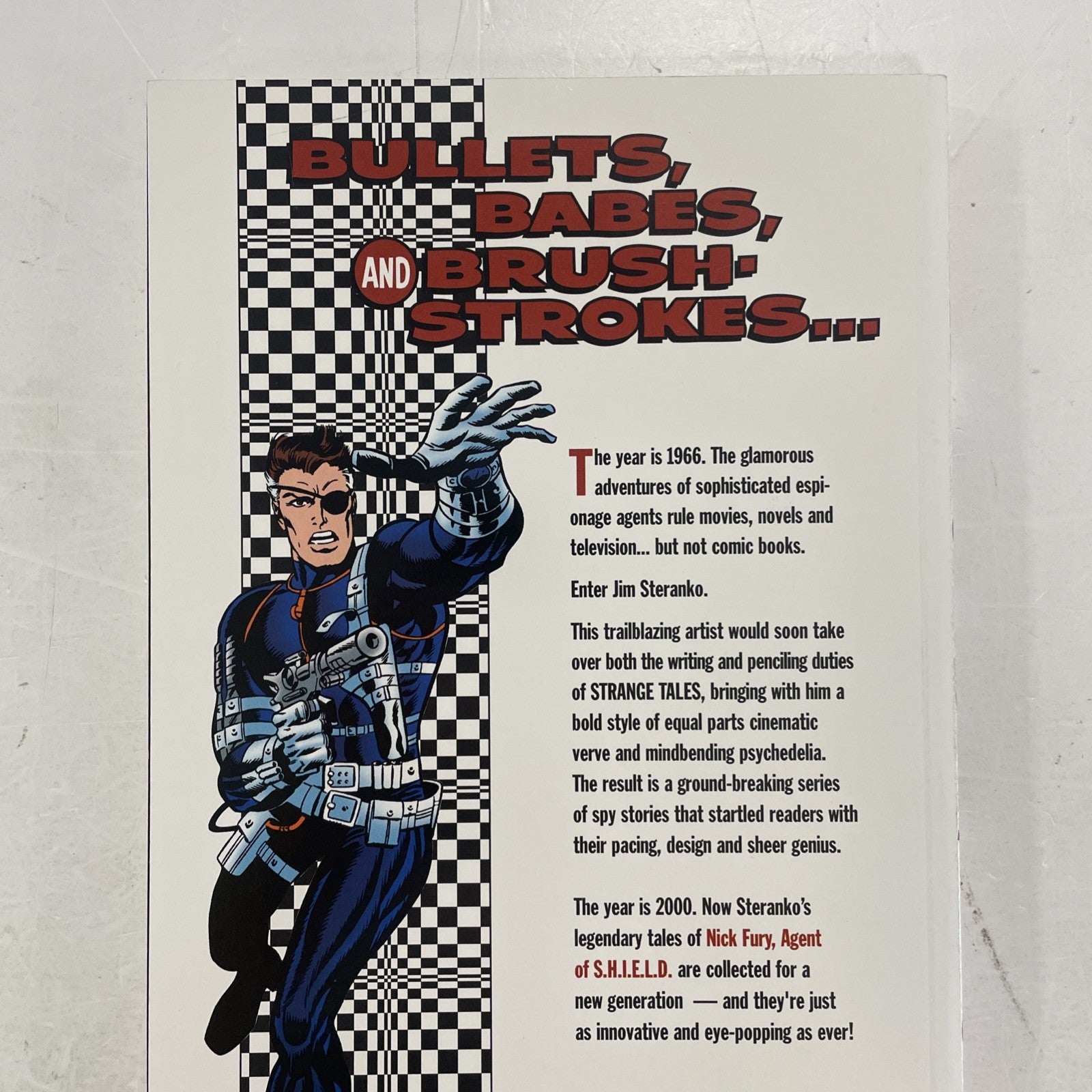 Marvel Comics Graphic Novel Nick Fury Agent of Shield Strange Tales 150-168 20014