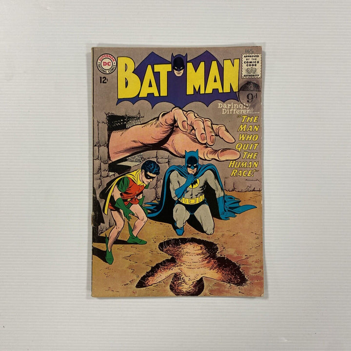 Batman #165 1964 GD/VG Pence Stamp **cover detached bottom staple**