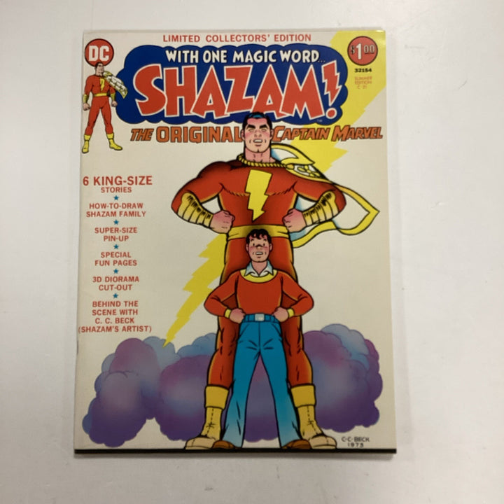 DC Limited Collectors Edition Shazam! 1973 VF (2)0