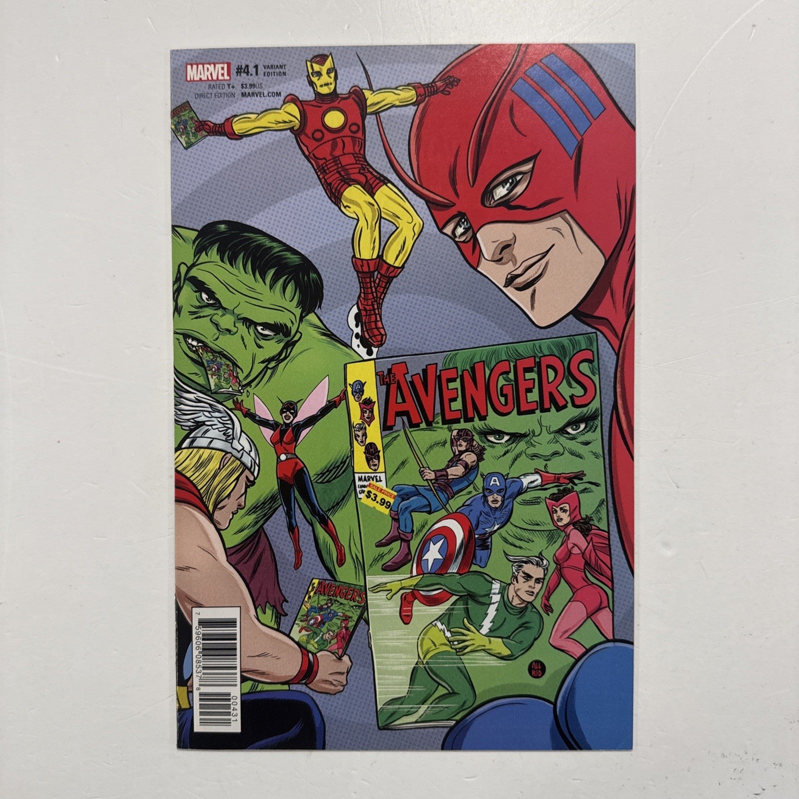 Avengers #4.1 2017 VF/NM 1:25 Michael Allred Retailer Incentive Variant0