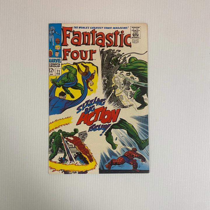 Fantastic Four #71 1968 VF Cent Copy