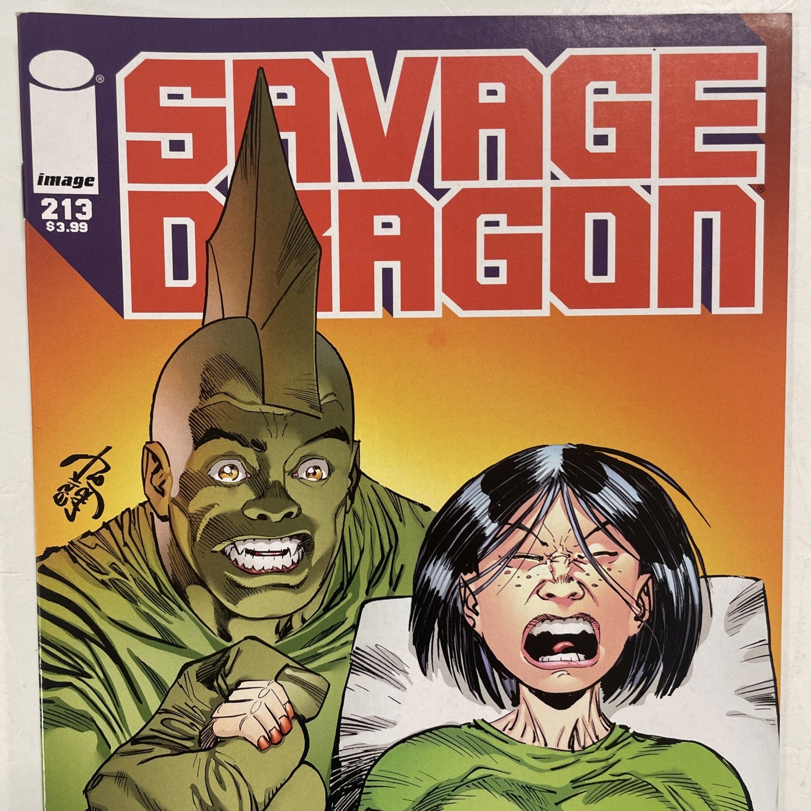 Savage Dragon #213 NM 2016 First Amy Dragon Low Print Run Image Comics1