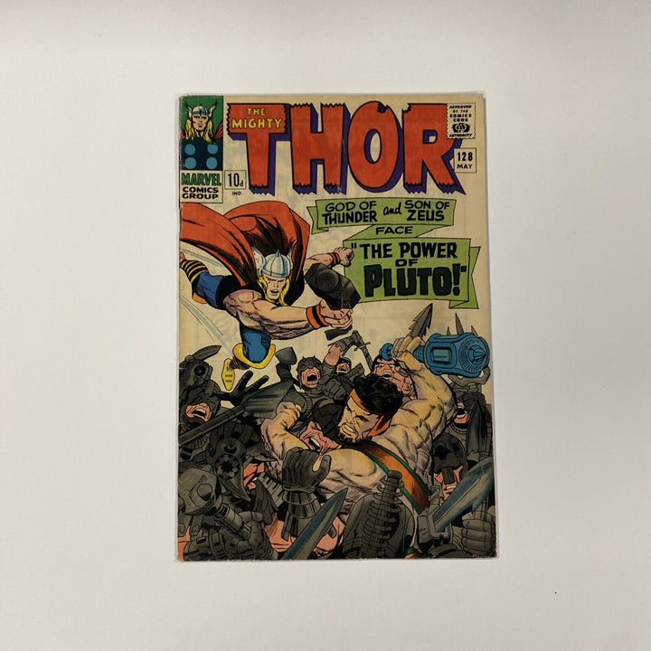 The Mighty Thor #128 1966 VG/FN Pence Copy