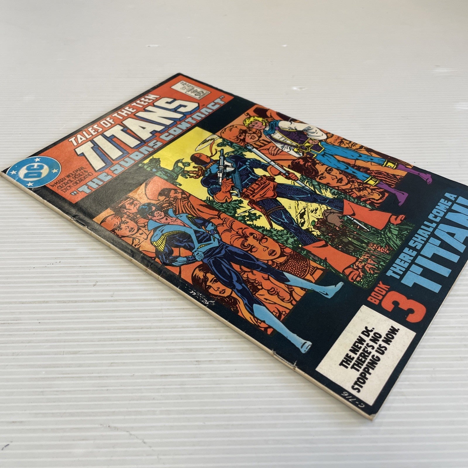 Tales of the Teen Titans #44 1984 VG+ 1st App Nightwing Origin of Deathstroke3