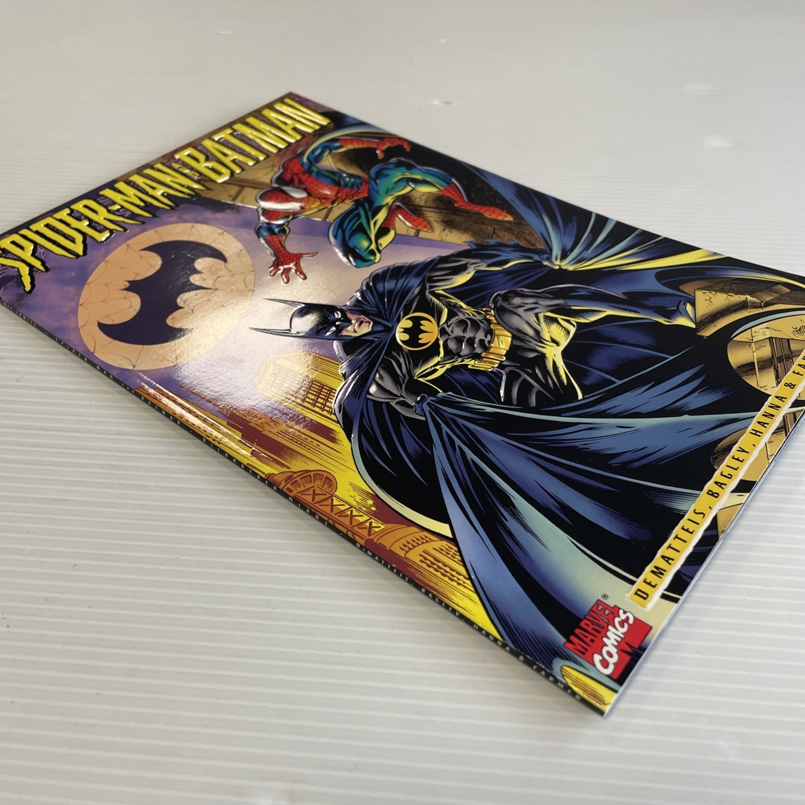 Spider-Man and Batman #1 1995 VF/NM TPB Prestige Marvel DC Crossover3