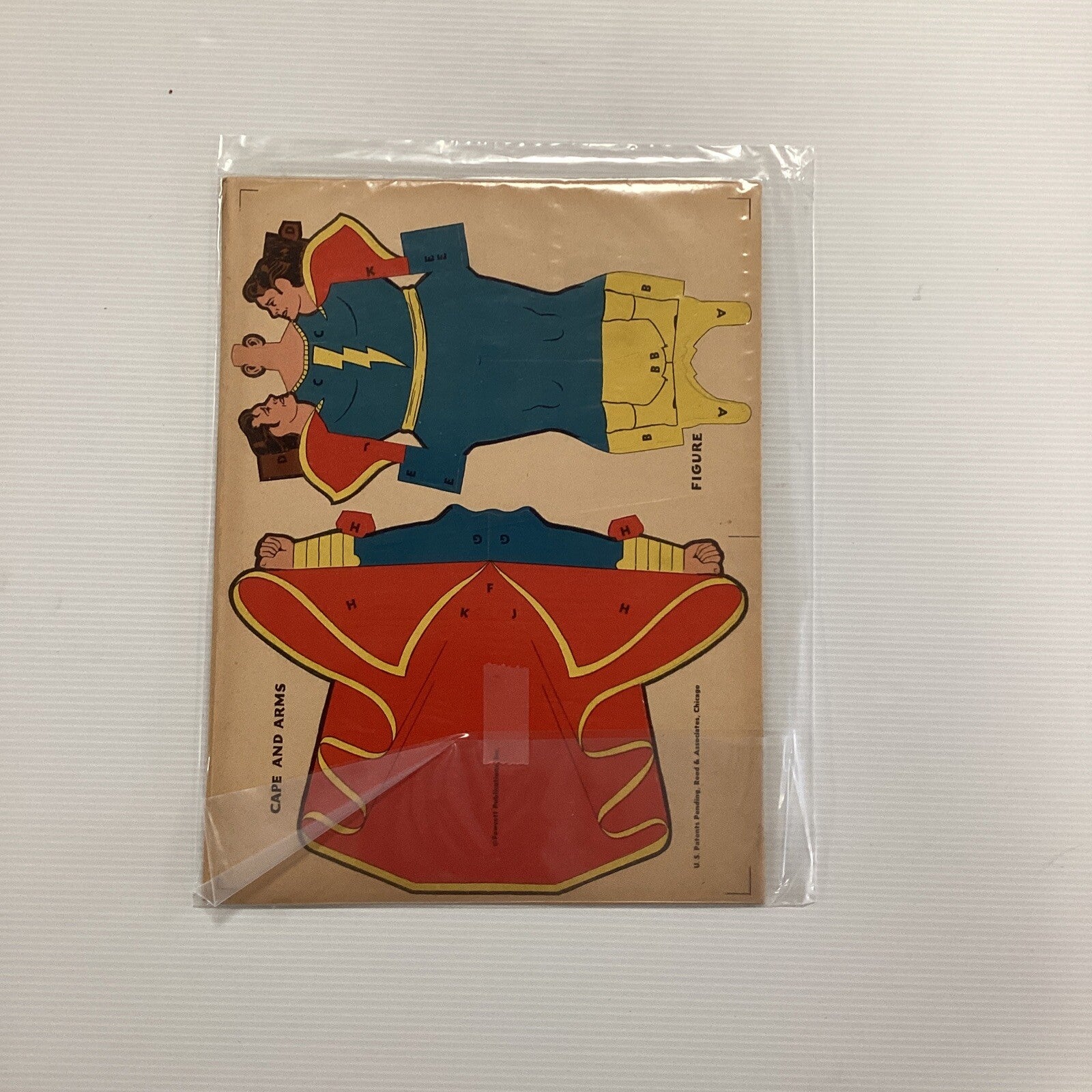 The 3 Flying Marvels Wartime Paper Toy Fawcett Publications (4)4
