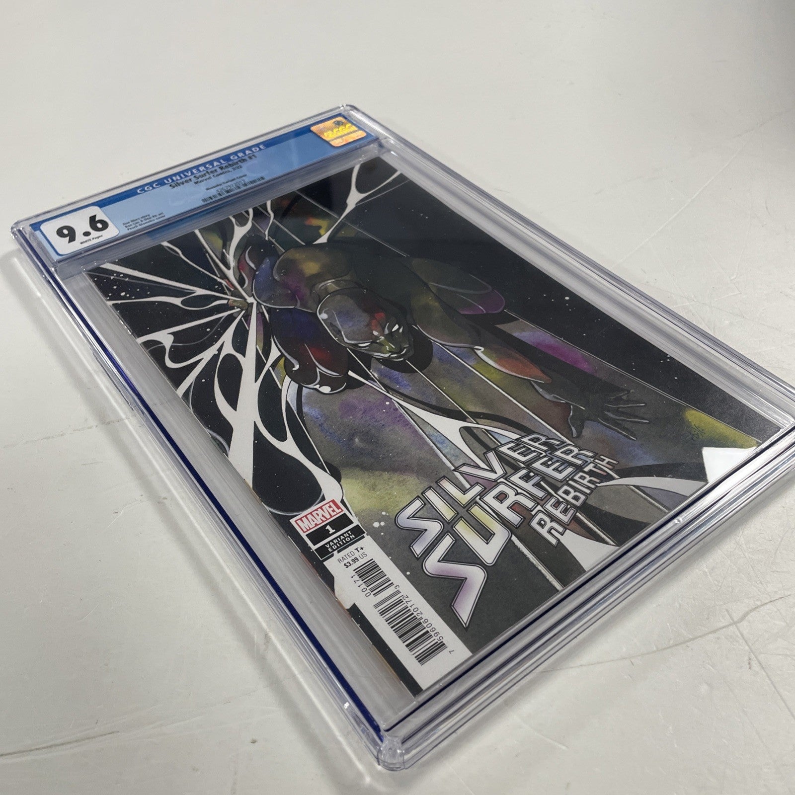 Silver Surfer: Rebirth #1 2022 CGC 9.6 White Pages Peach Momoko Variant1
